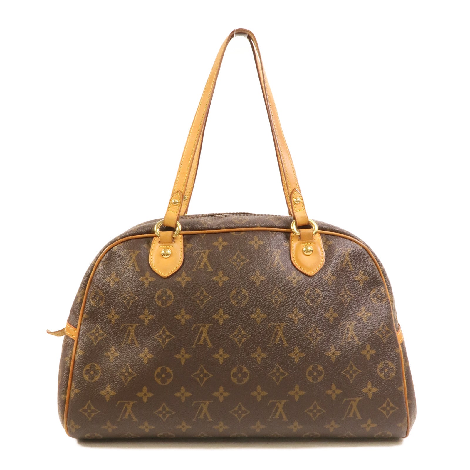 LOUIS VUITTON Monogram Montorgueil GM金扣肩背袋