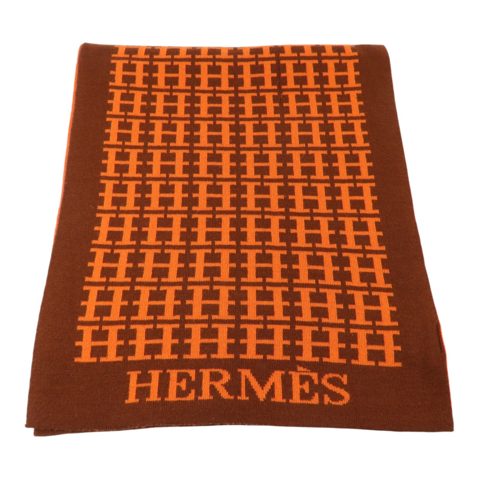 HERMES 羊毛Scarf 180x32cm圍巾