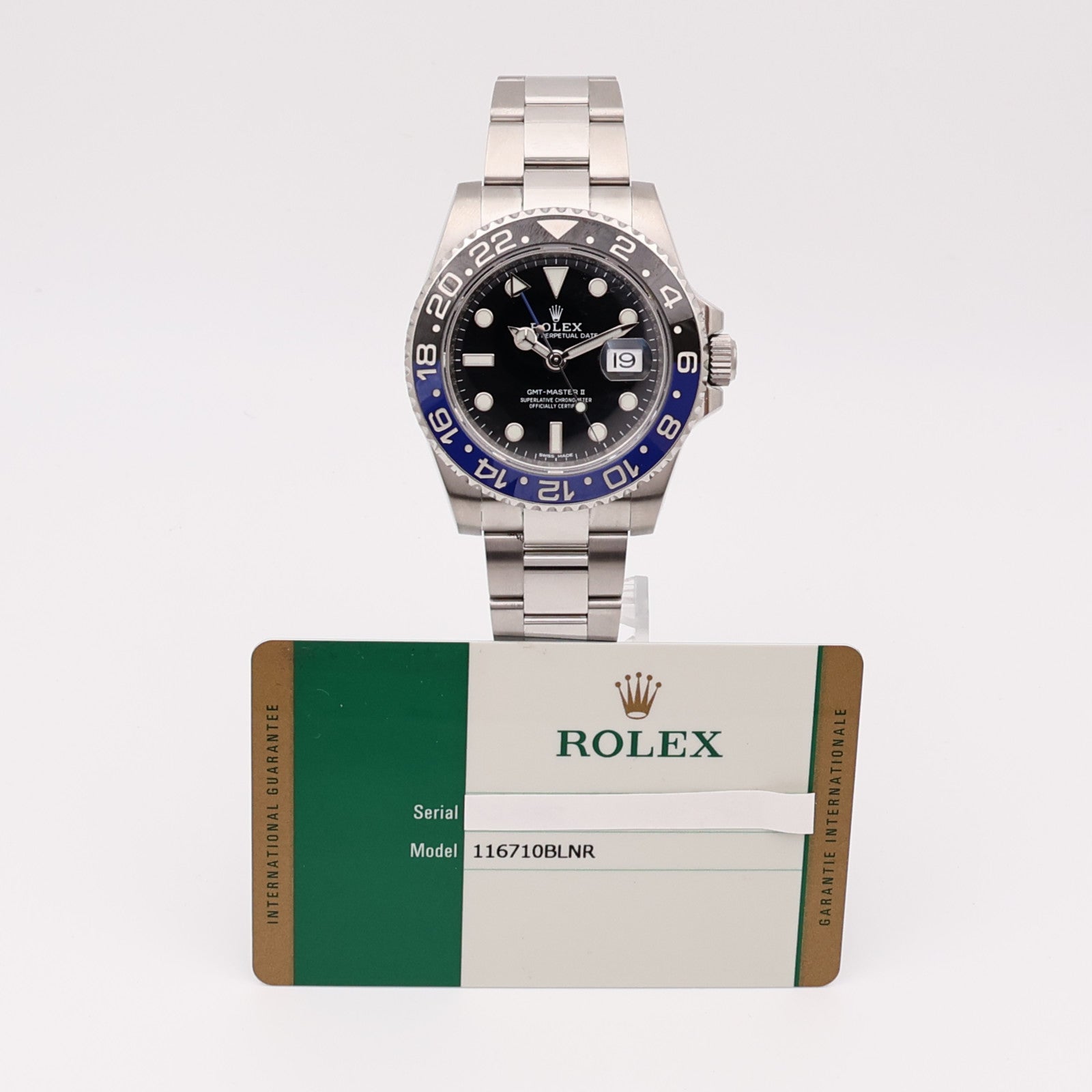 ROLEX GMT MasterⅡ 116710BLNR