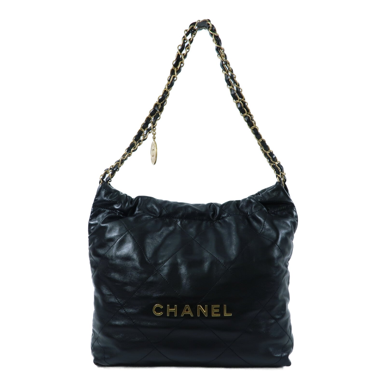 CHANEL 牛皮皮革Chanel 22 Small鏈帶肩背袋
