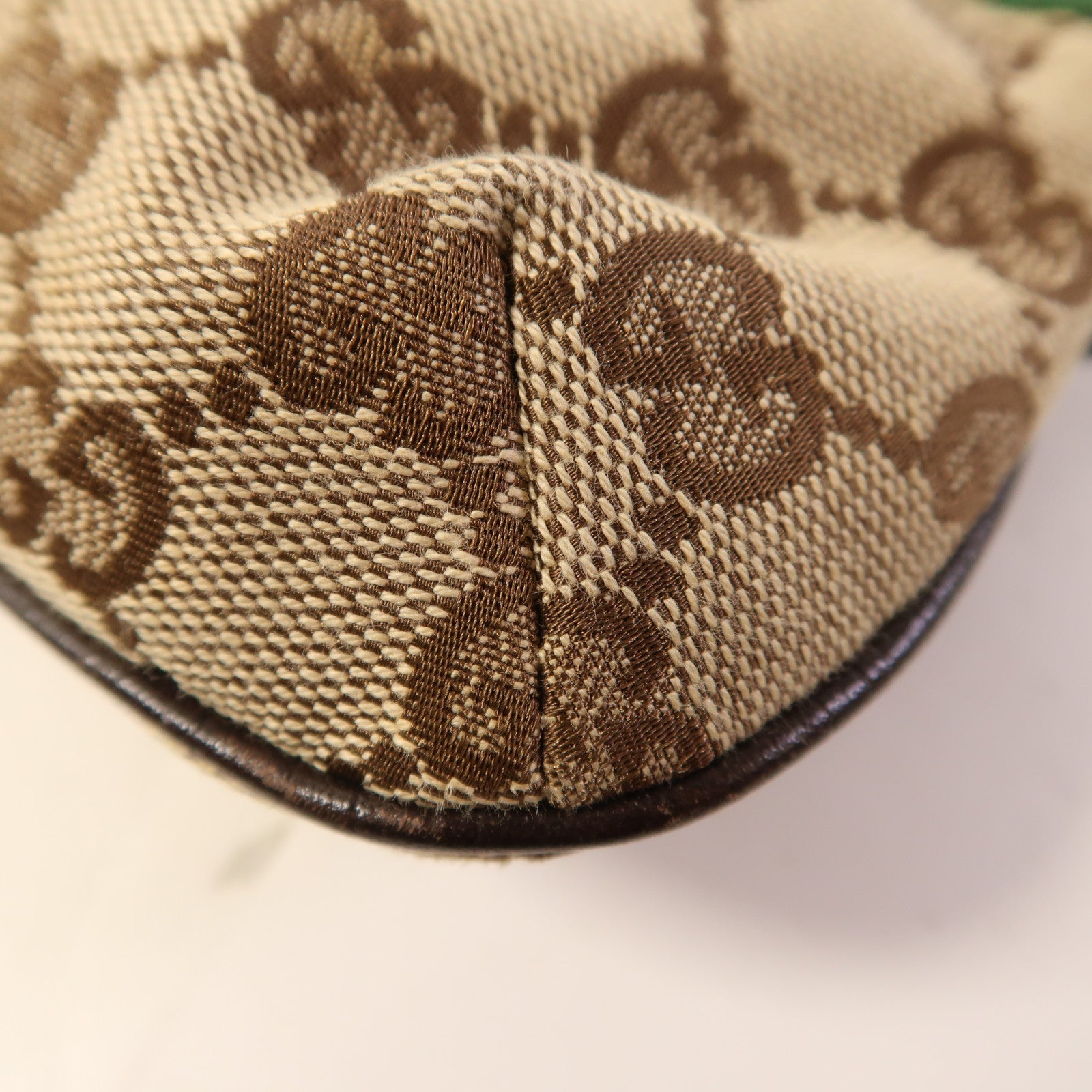 GUCCI 帆布Shoulder Bag金扣肩背袋