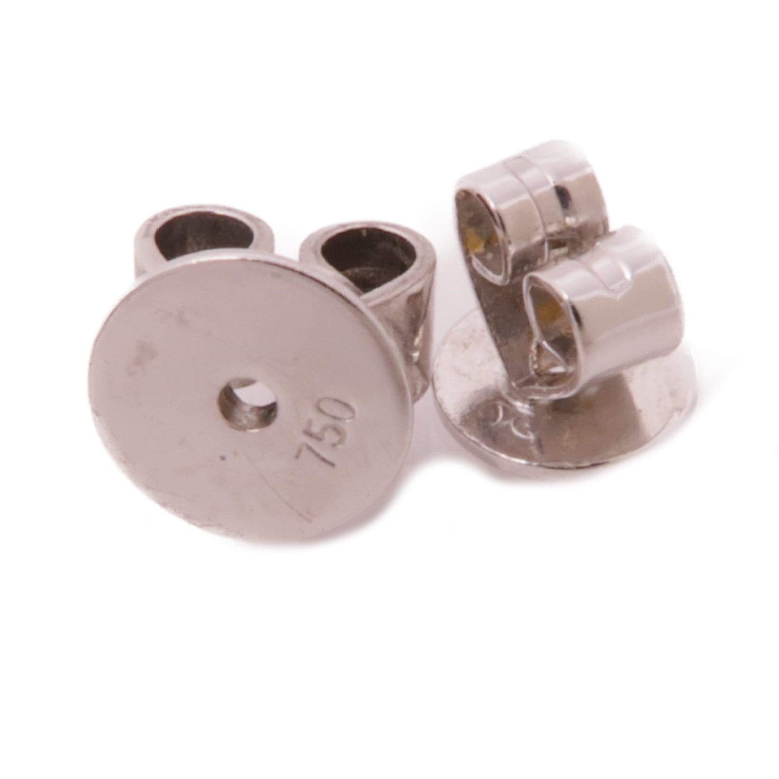 TIFFANY＆CO 18K白金Diamond Earrings耳環