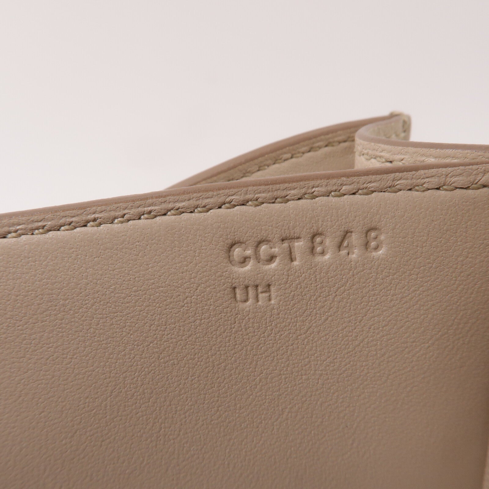 HERMES Evercolor皮革Constance 24肩背袋Craie
