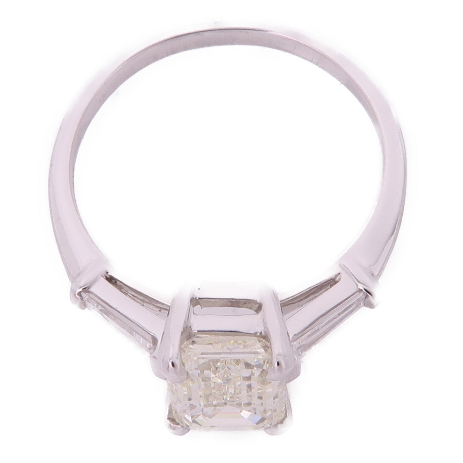 JEWELRY 【激減優惠】18K白金Diamond Ring鑽石戒指US#6.25