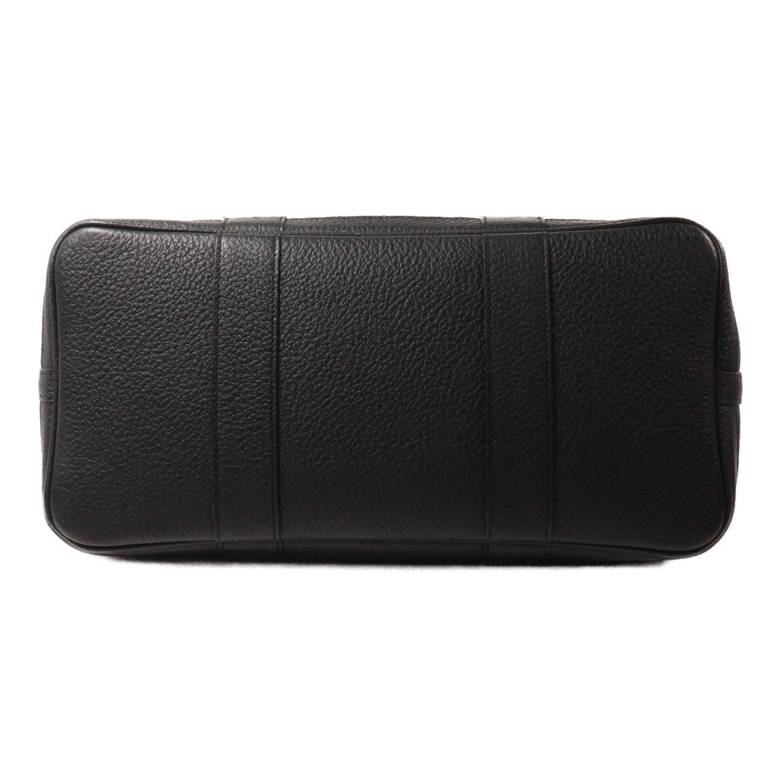 HERMES 帆布Garden Party Pocket 36手挽袋Bleu Nuit/Noir