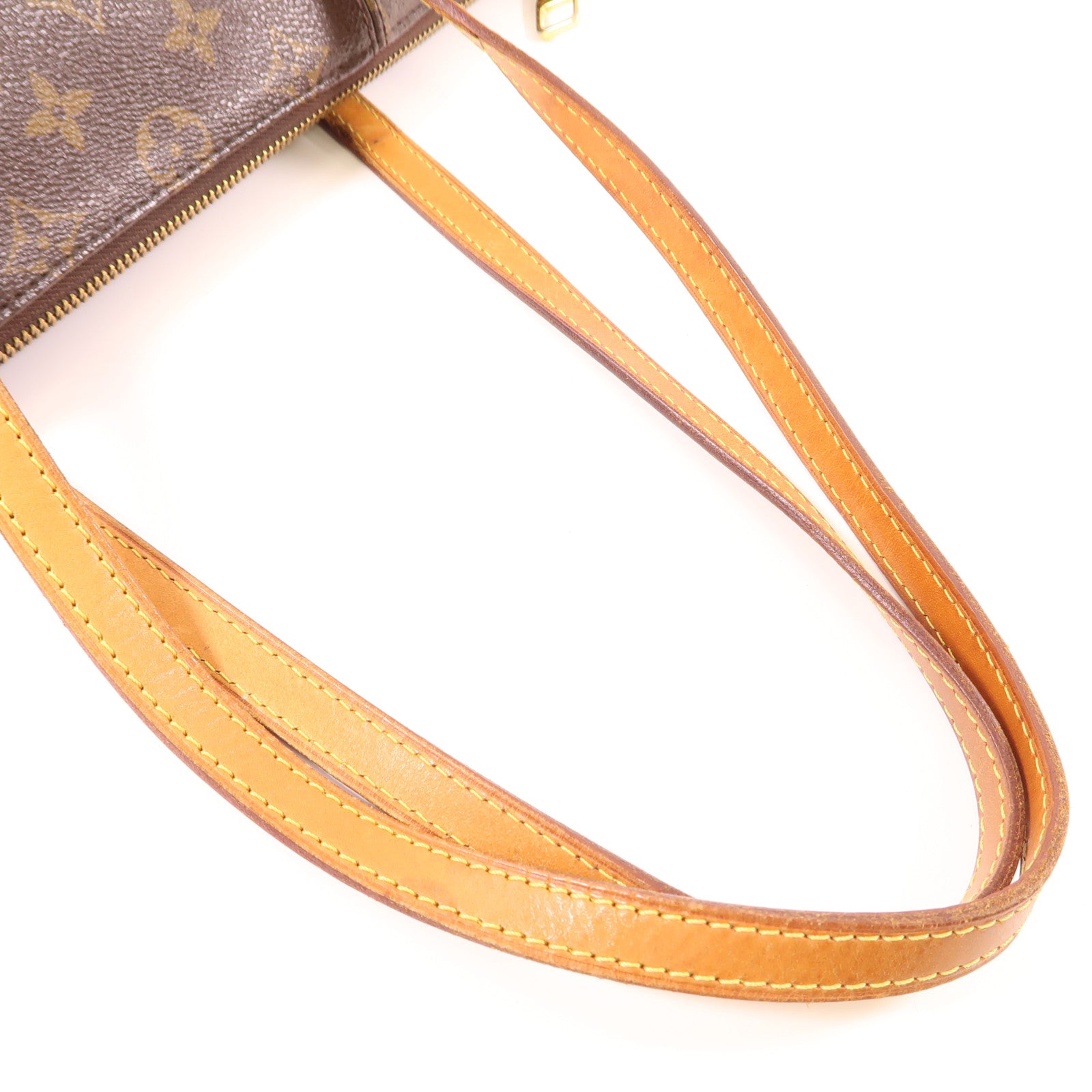 LOUIS VUITTON Monogram Totally MM金扣肩背袋棕色