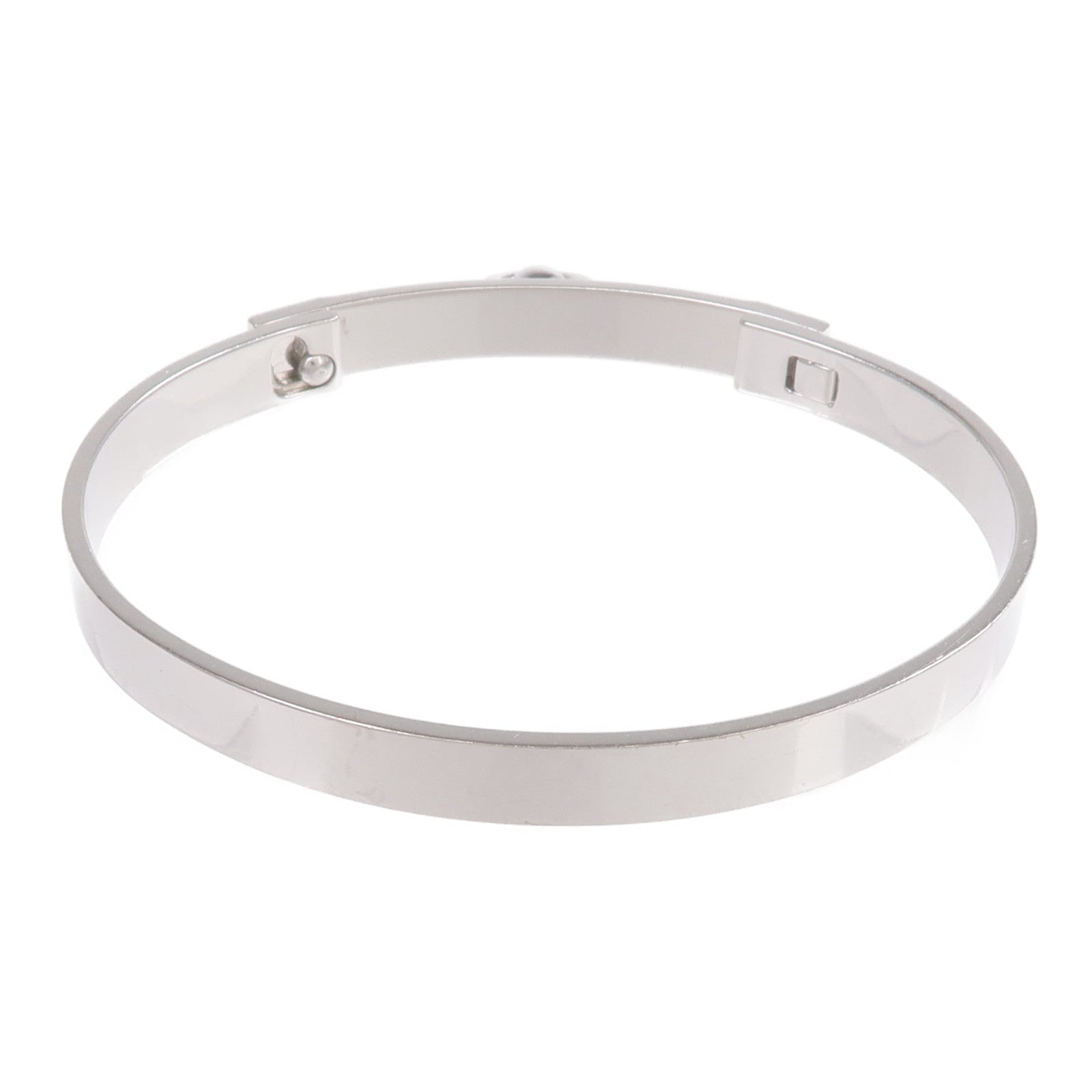 HERMES 18K白金Collier De Chien Bracelet手鐲