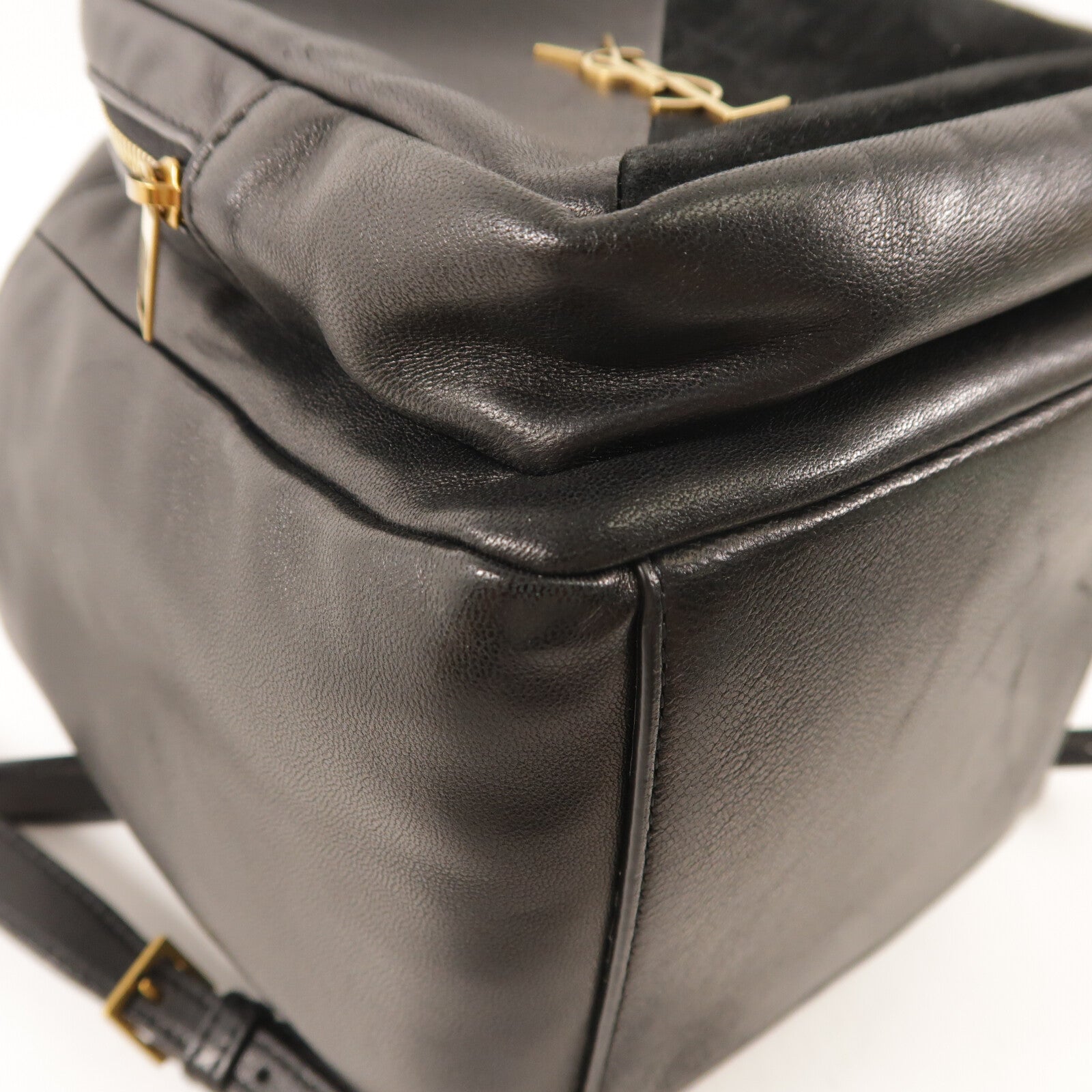 SAINT LAURENT 牛皮/麂皮皮革Jamie Backpack背包