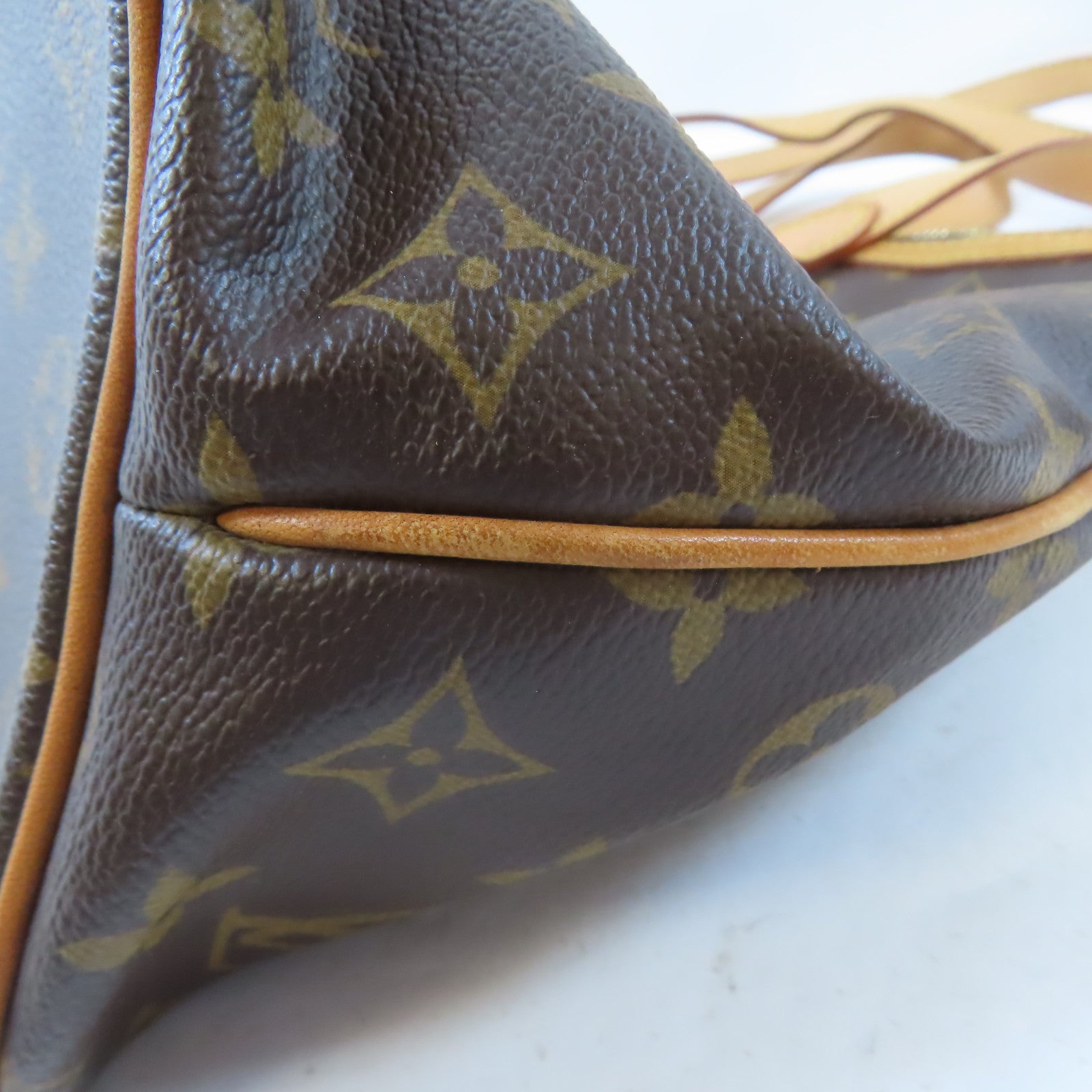 LOUIS VUITTON Monogram Palermo PM金扣手挽肩背兩用袋棕色