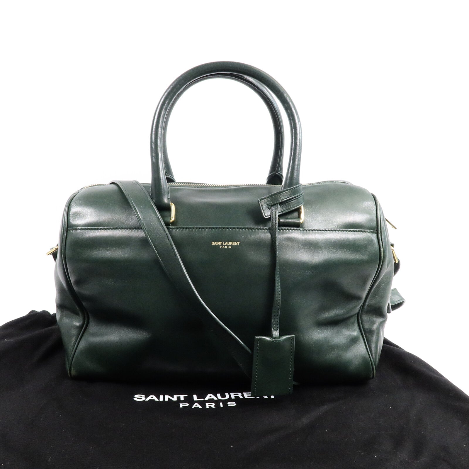 SAINT LAURENT 牛皮皮革Classic Duffle Bag手挽肩背兩用袋