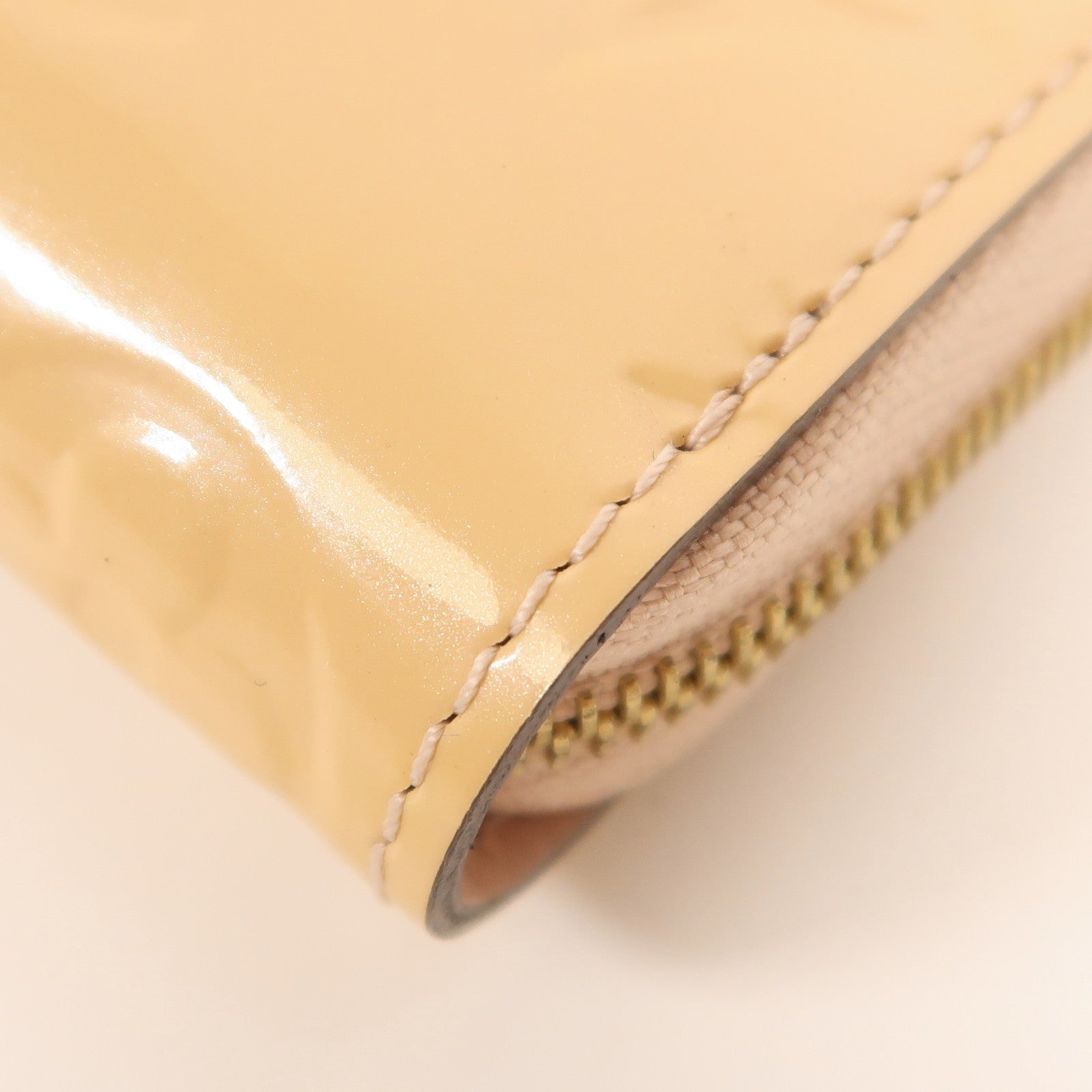 LOUIS VUITTON Monogram Vernis Zippy Coin Purse金扣錢包