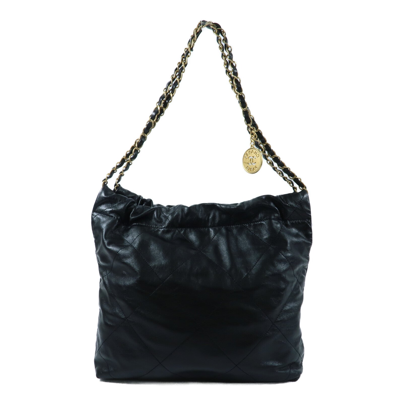 CHANEL 牛皮皮革Chanel 22 Small鏈帶肩背袋