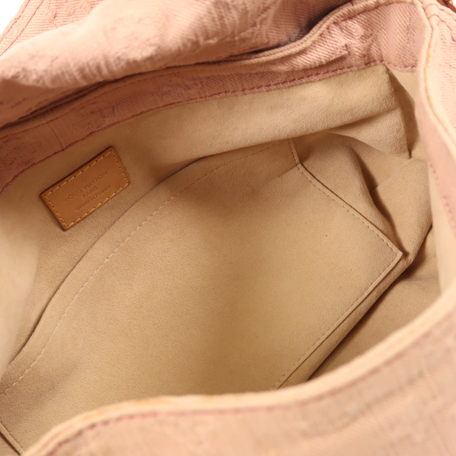 LOUIS VUITTON Monogram Denim Sunray金扣手挽袋