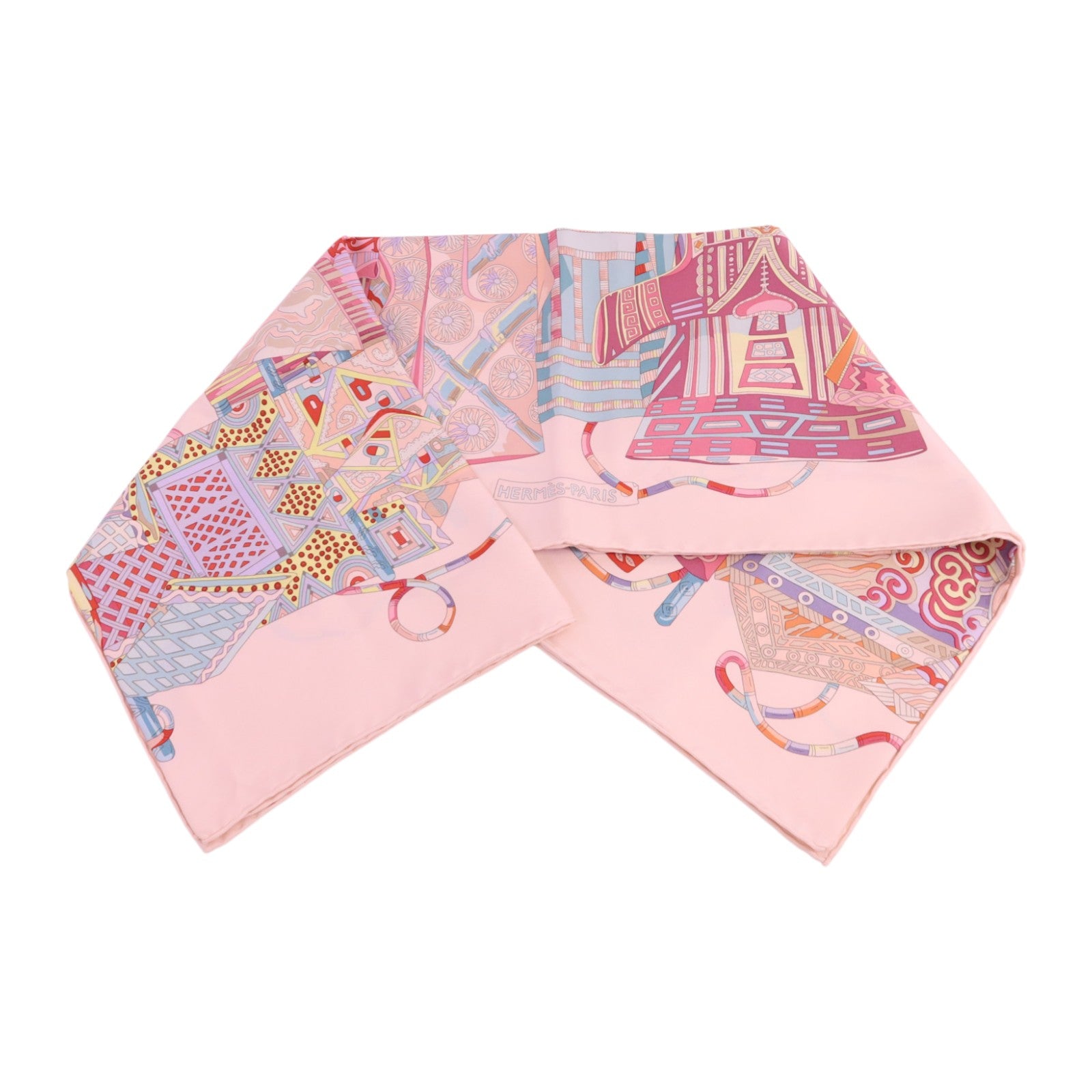 HERMES 絲質Scarf 90x90絲巾