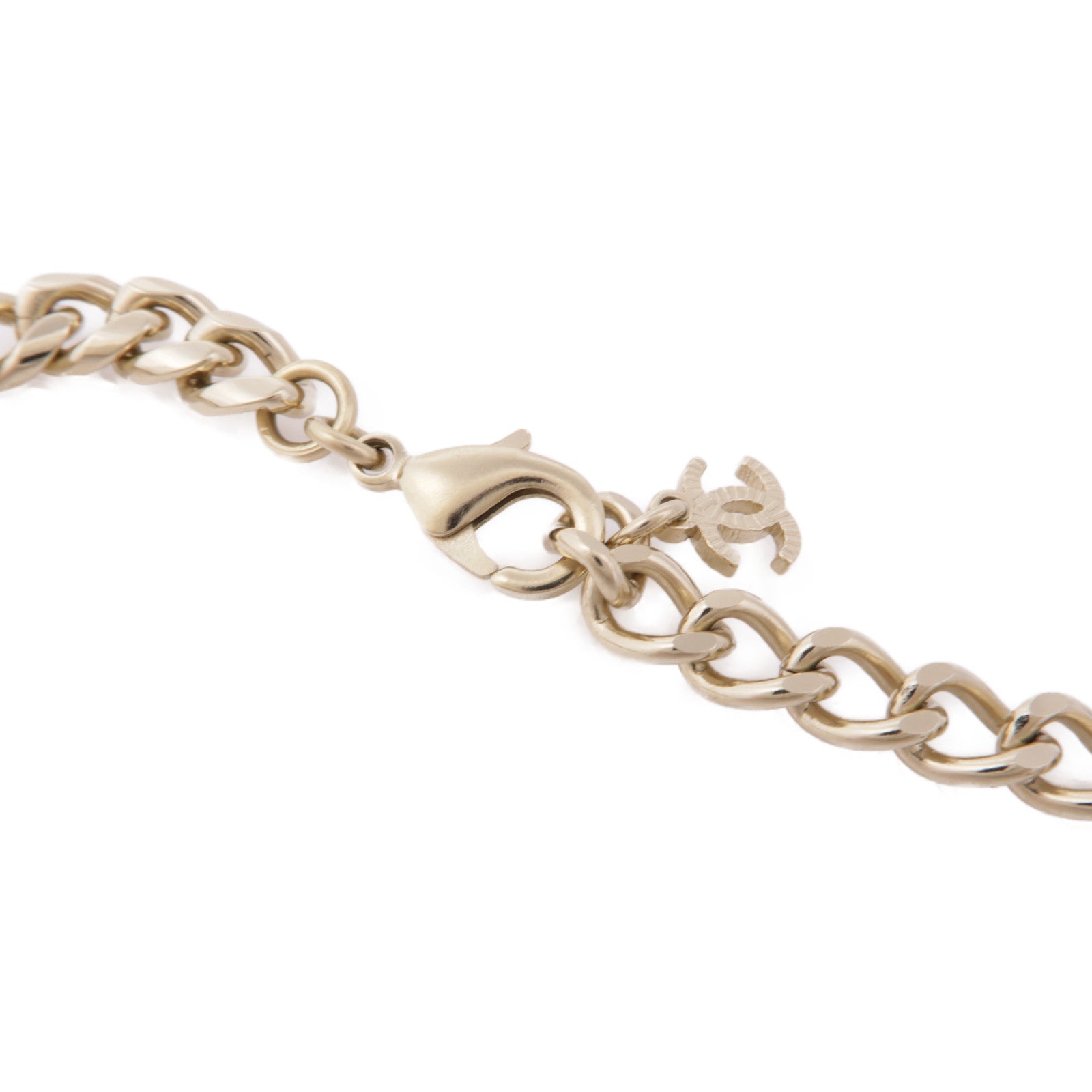 CHANEL 金屬/PVC Necklace項鍊