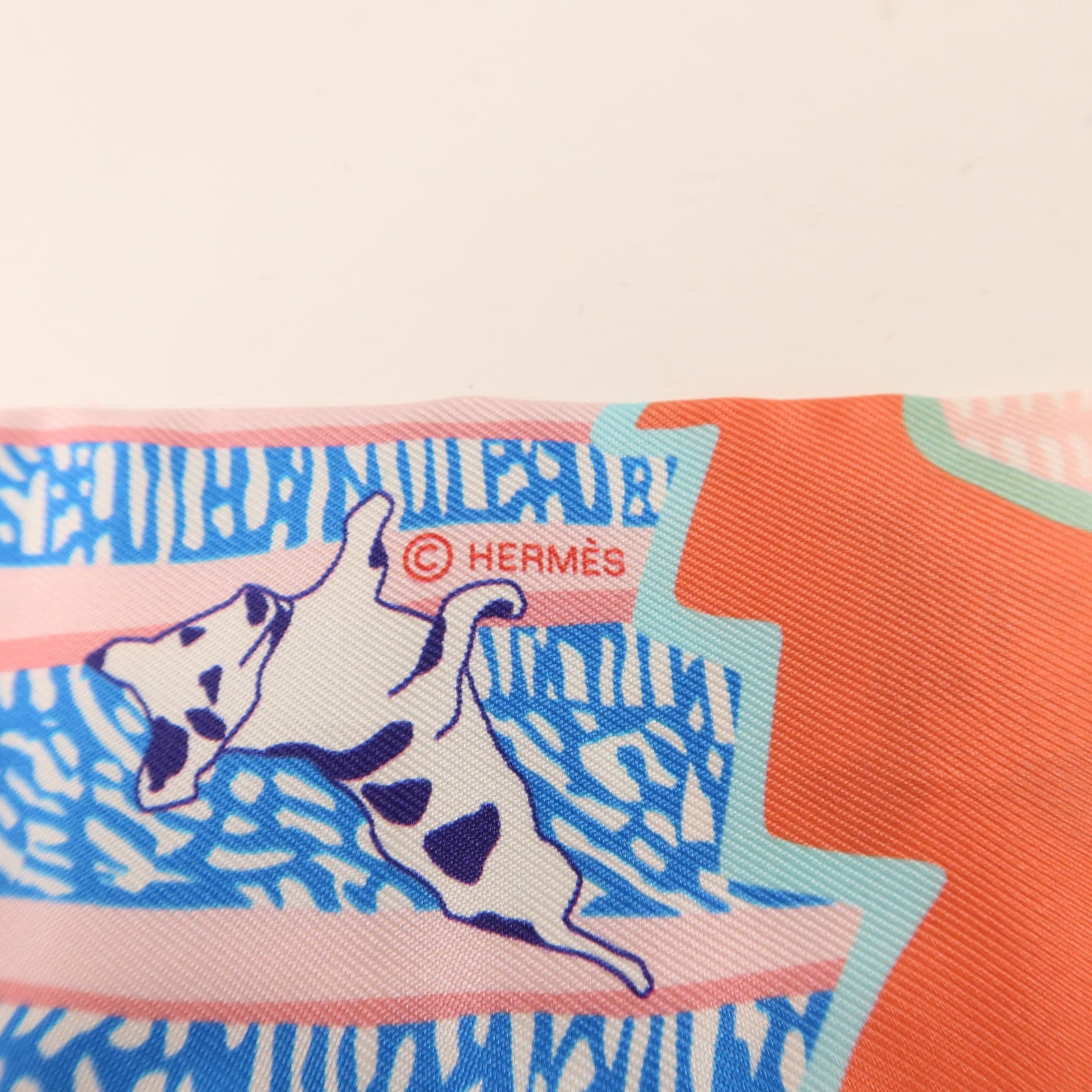 HERMES 絲質En Liberte Twilly絲巾