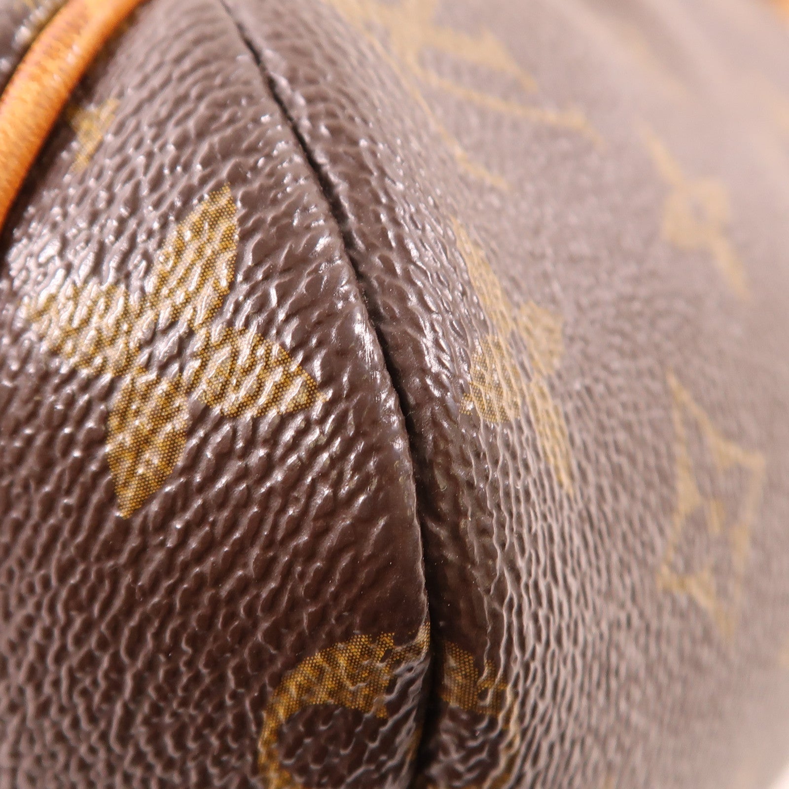 LOUIS VUITTON Monogram Totally MM金扣肩背袋棕色