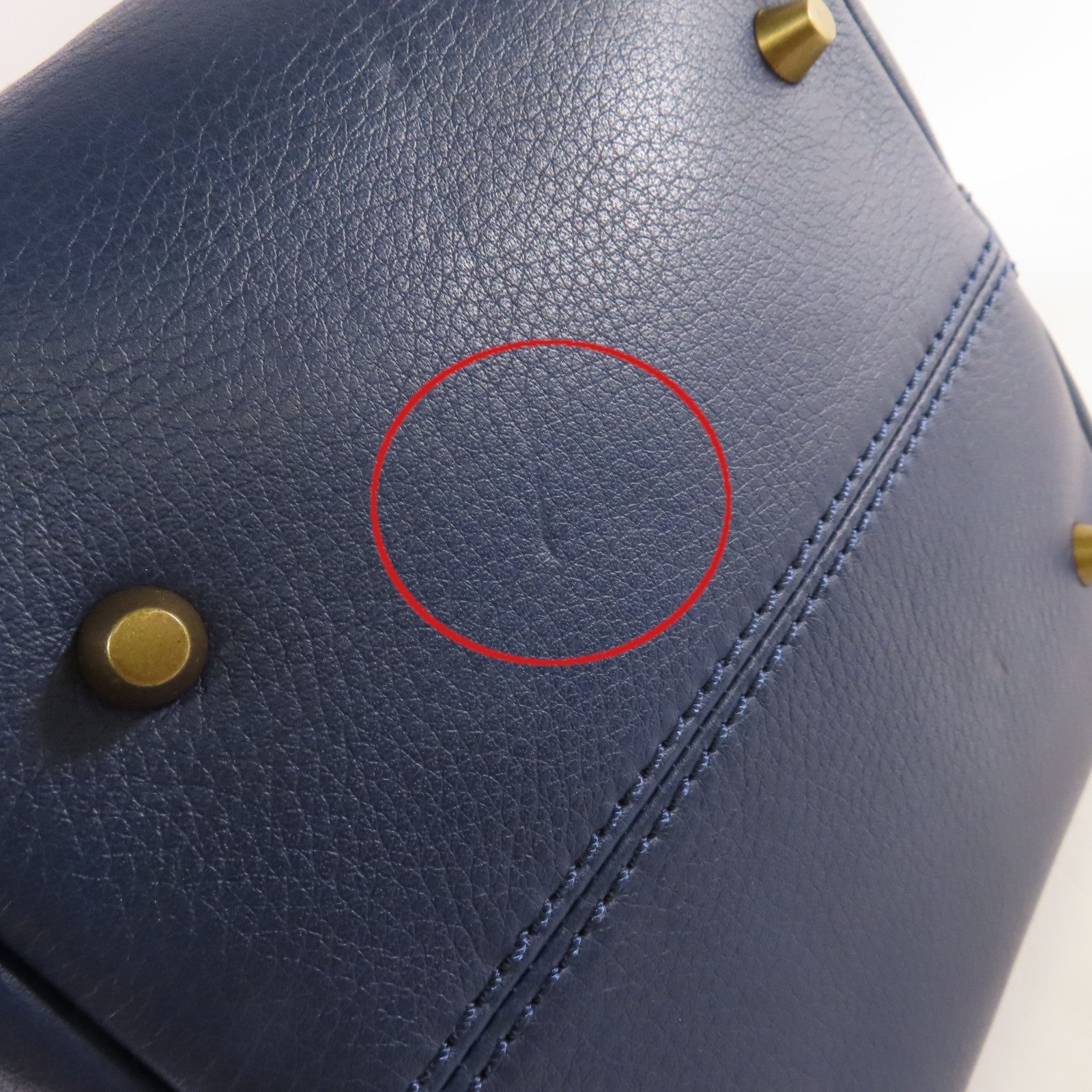 BURBERRY 帆布/牛皮皮革2Way Shoulder Bag金扣手挽肩背兩用袋啡色/藍色