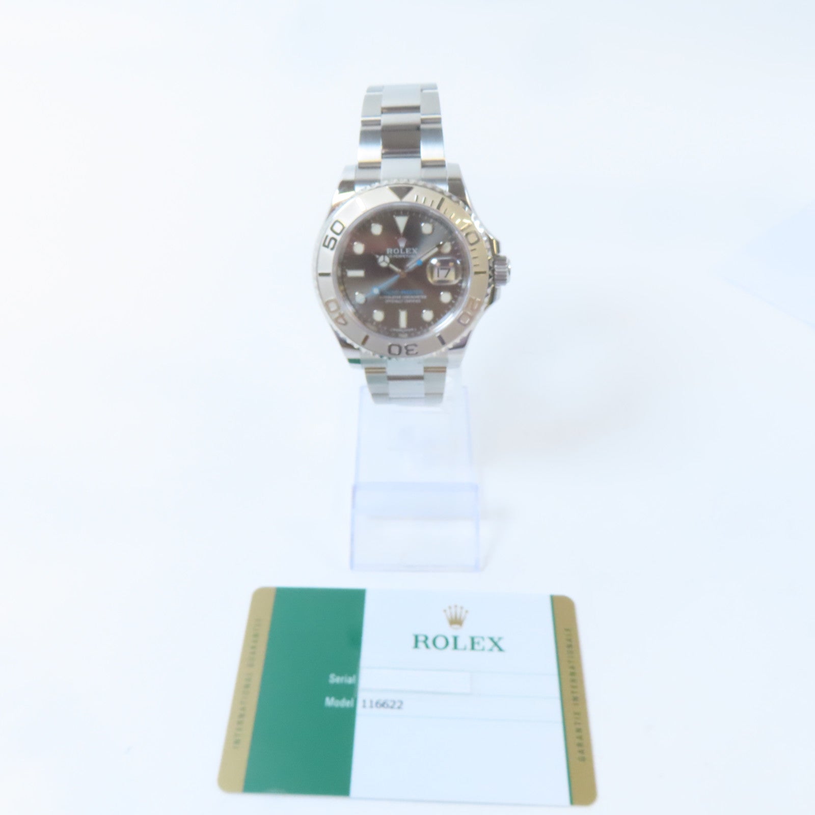 ROLEX Yacht Master 40不鏽鋼手錶自動機芯銀色
