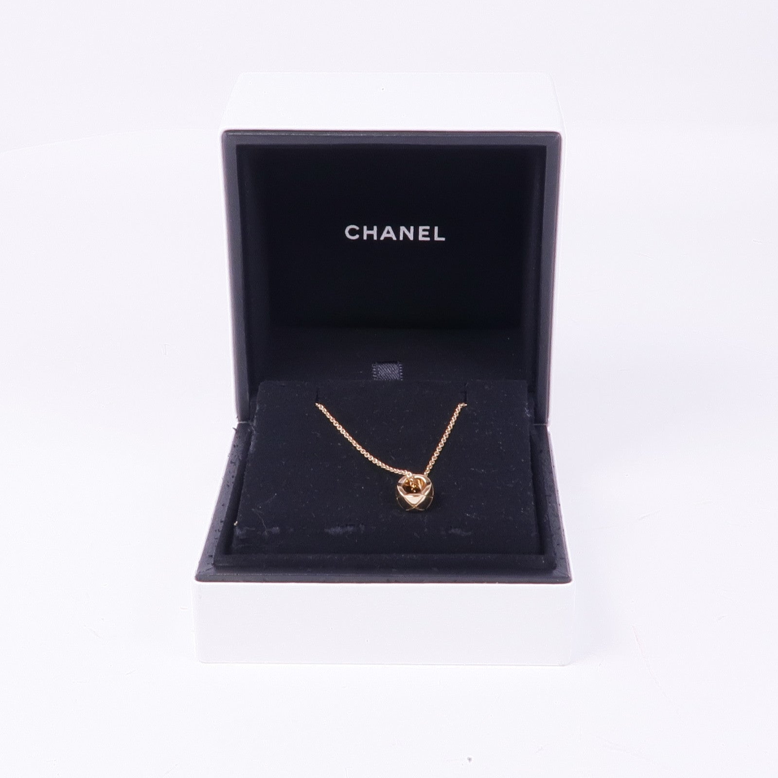 CHANEL 18K玫瑰金Co Co Crush項鍊