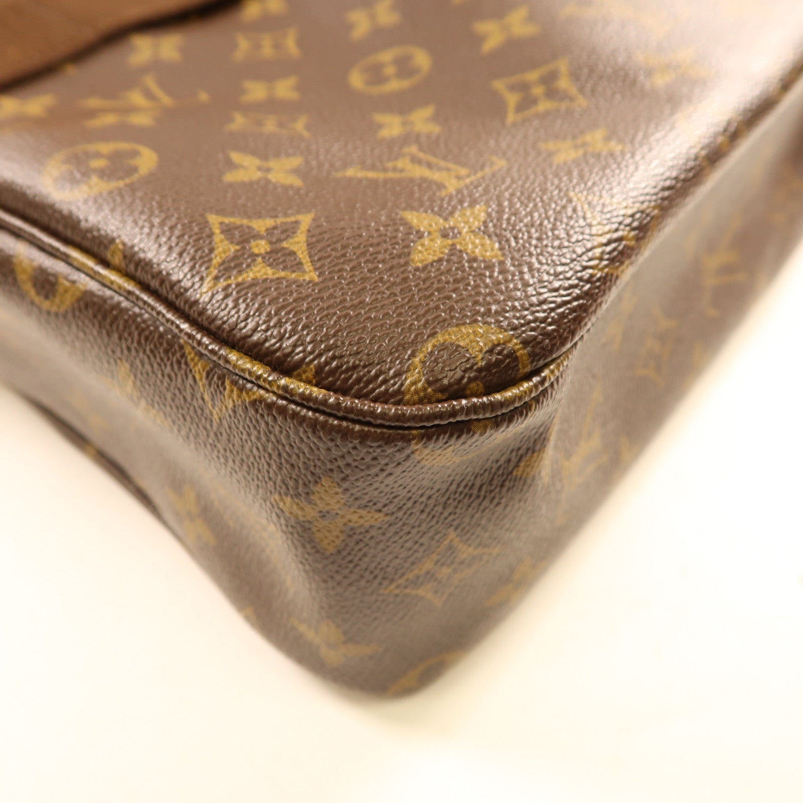 LOUIS VUITTON Monogram Sac Bosphore金扣手挽肩背兩用袋