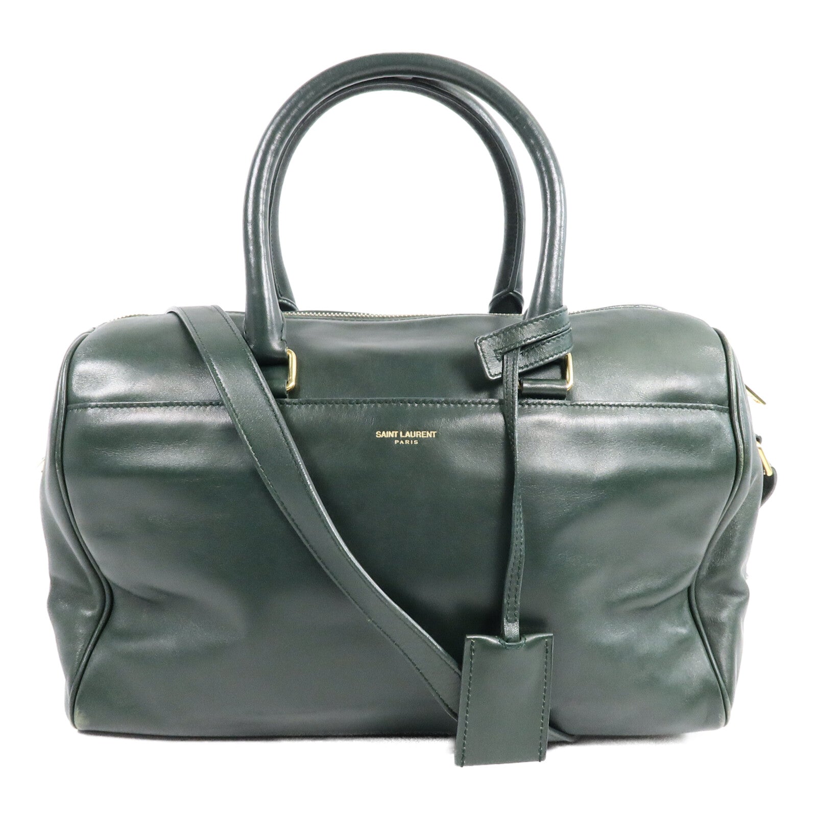 SAINT LAURENT 牛皮皮革Classic Duffle Bag手挽肩背兩用袋