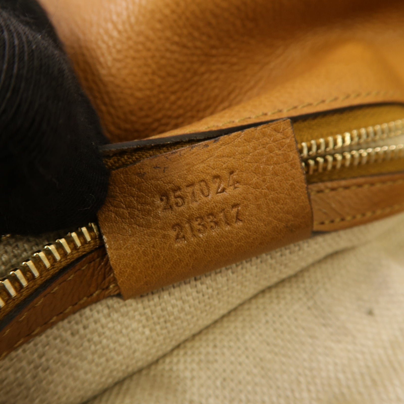 GUCCI 帆布/皮革Marrakech Flap Messenger Bag金扣肩背袋啡色