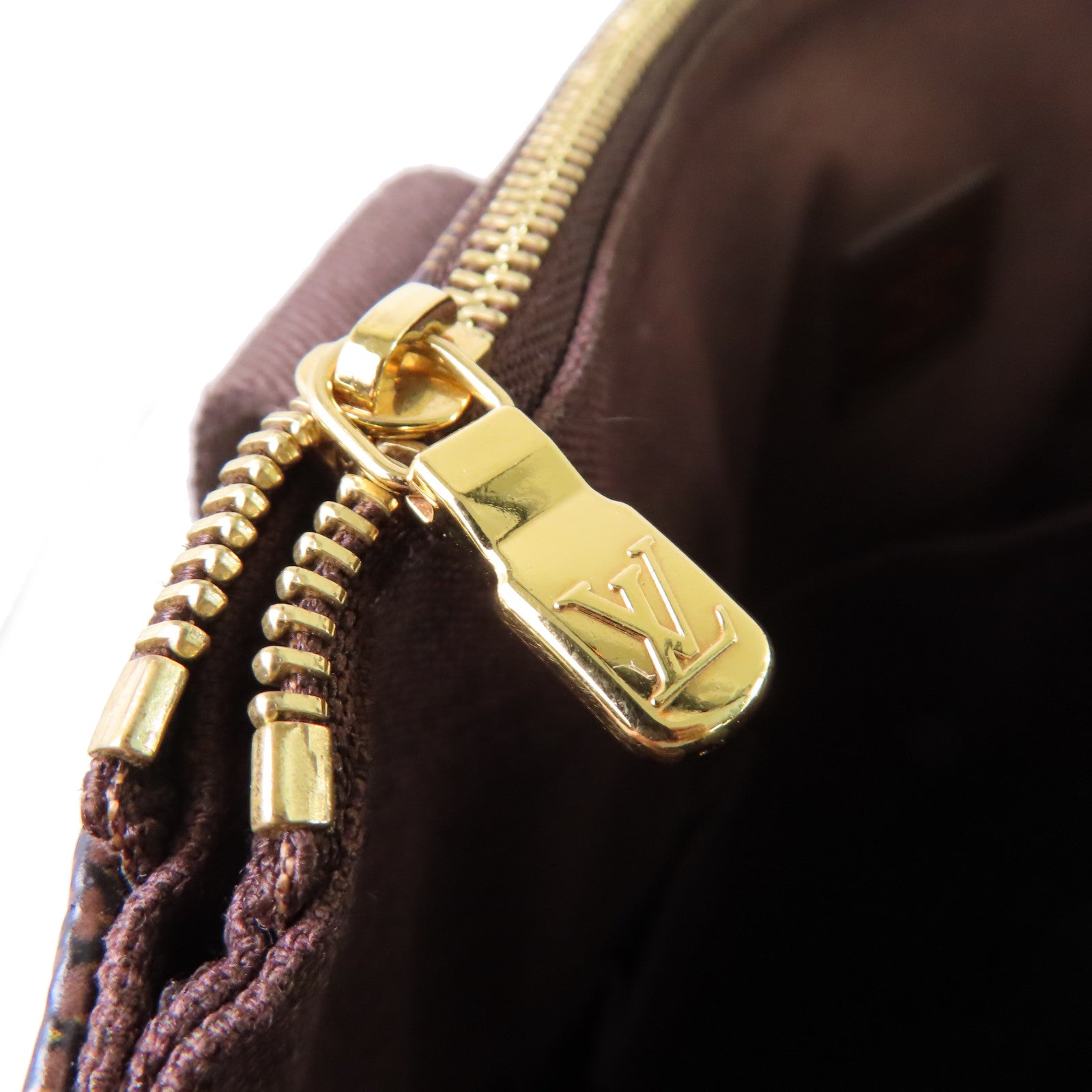 LOUIS VUITTON 【激減優惠】Damier Ebene Beaubourg Tote Bag金扣肩背袋啡色