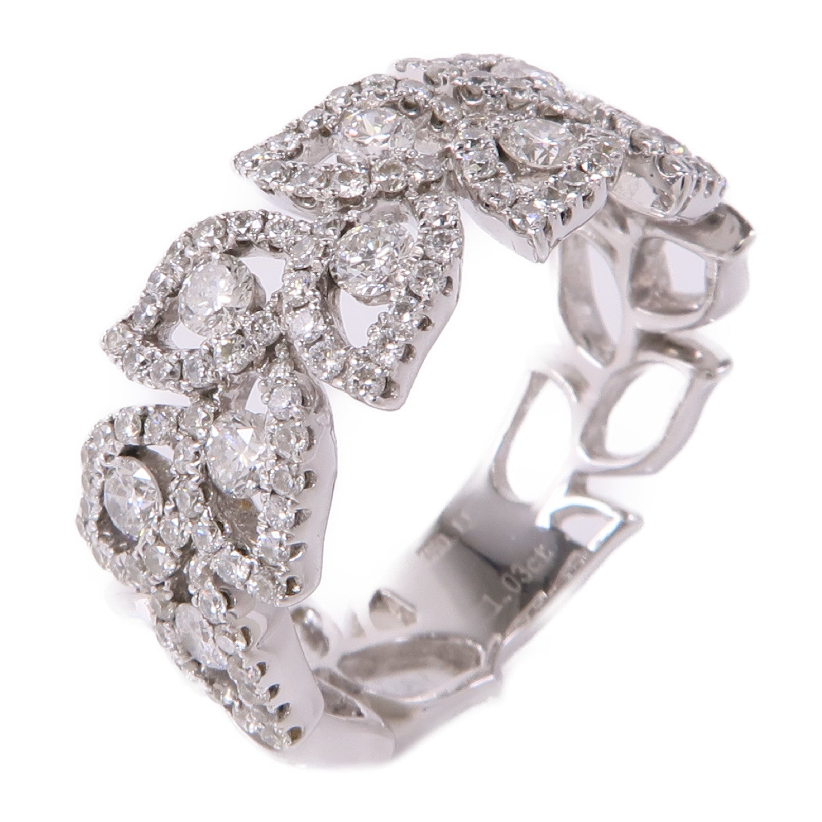 JEWELRY 18K白金Diamond Ring鑽石戒指US#6.5