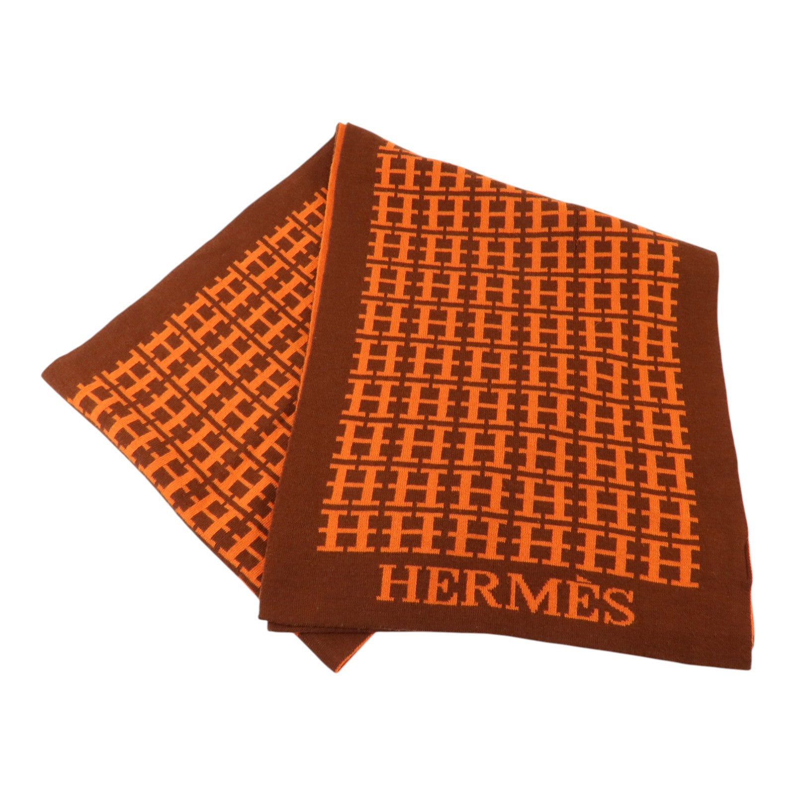 HERMES 羊毛Scarf 180x32cm圍巾