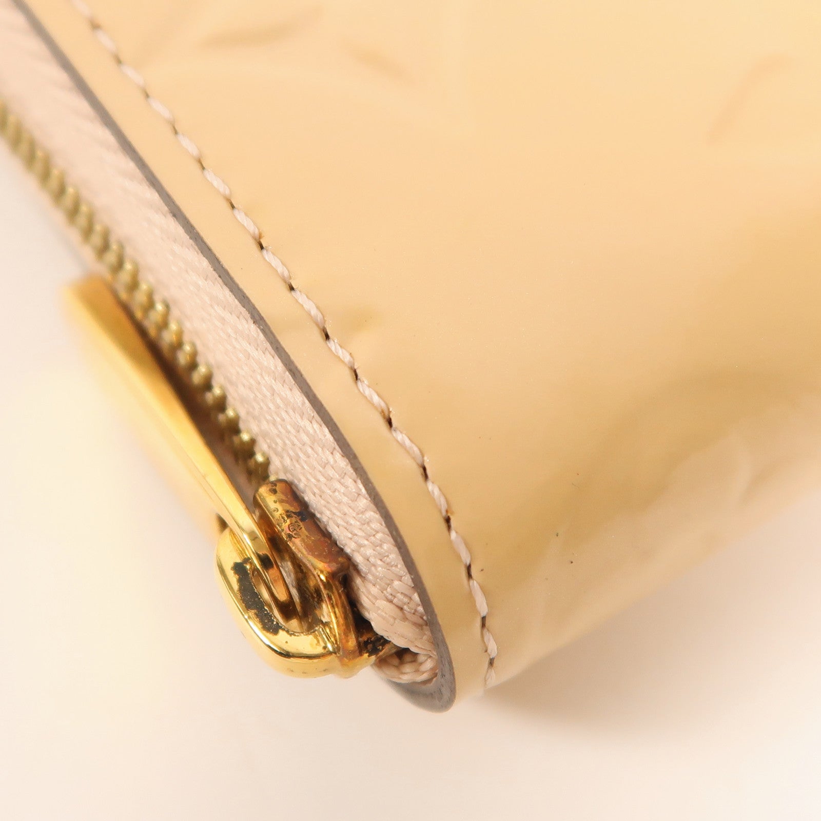 LOUIS VUITTON Monogram Vernis Zippy Coin Purse金扣錢包