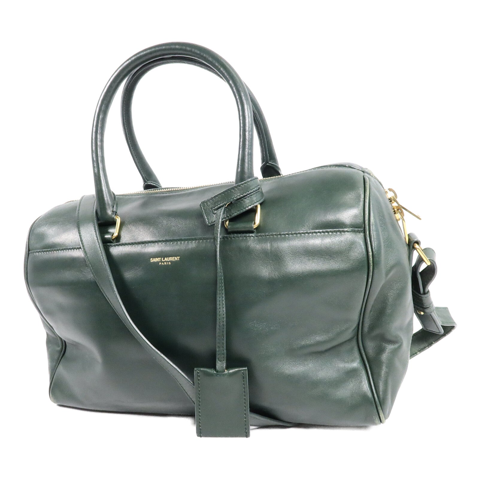 SAINT LAURENT 牛皮皮革Classic Duffle Bag手挽肩背兩用袋