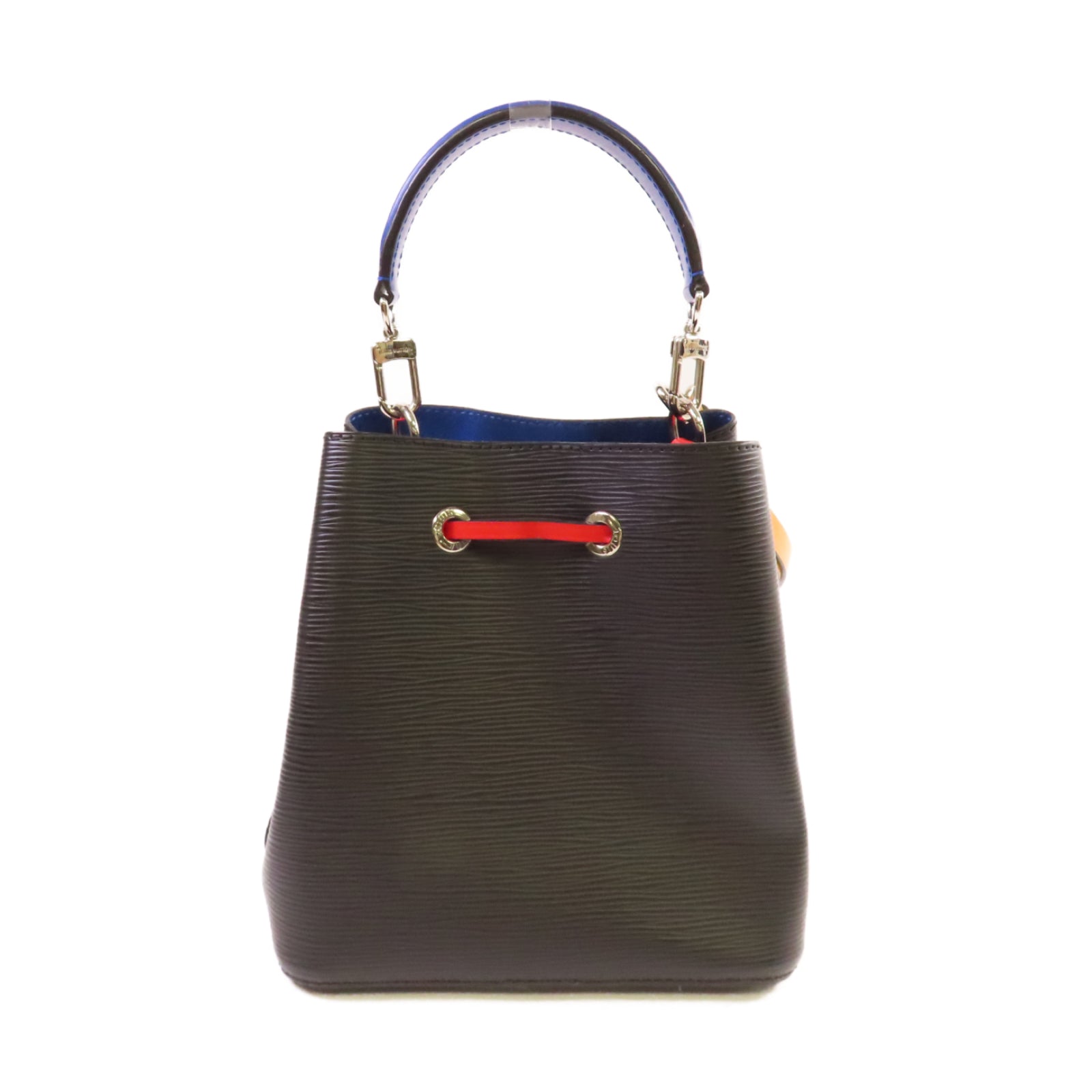 LOUIS VUITTON Epi NeoNoe BB 2Way Shoulder Bag銀扣手挽肩背兩用袋黑色/紅色/黃色/藍色