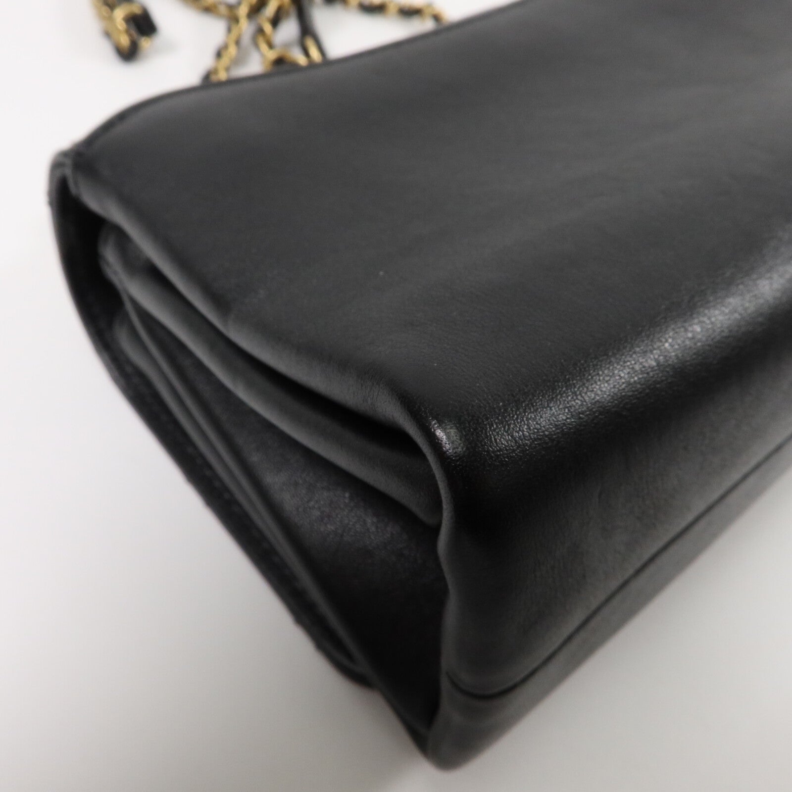 CHANEL 牛皮皮革Minimatelasse Chain手挽肩背兩用袋