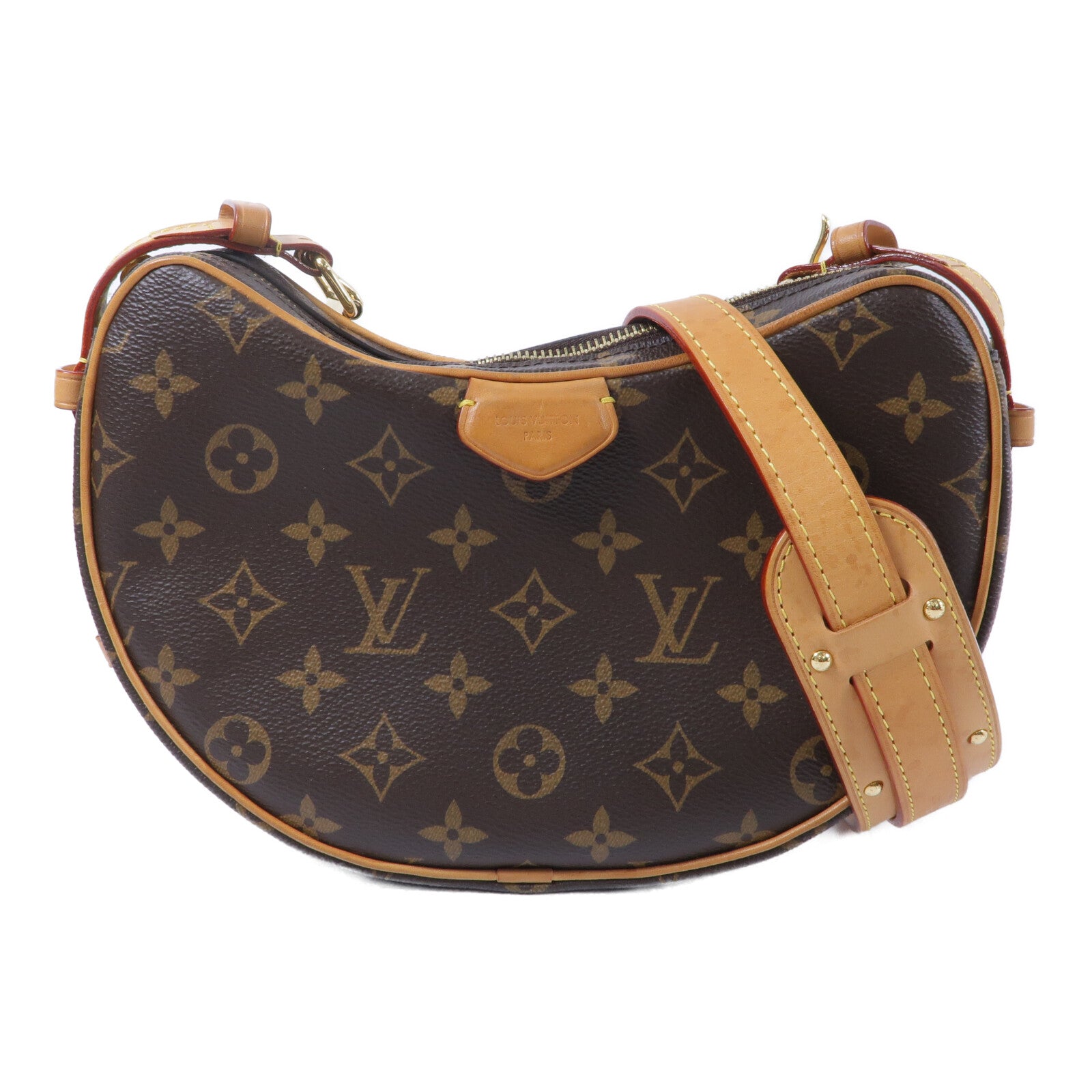 LOUIS VUITTON Monogram Croissant MM手挽肩背兩用袋