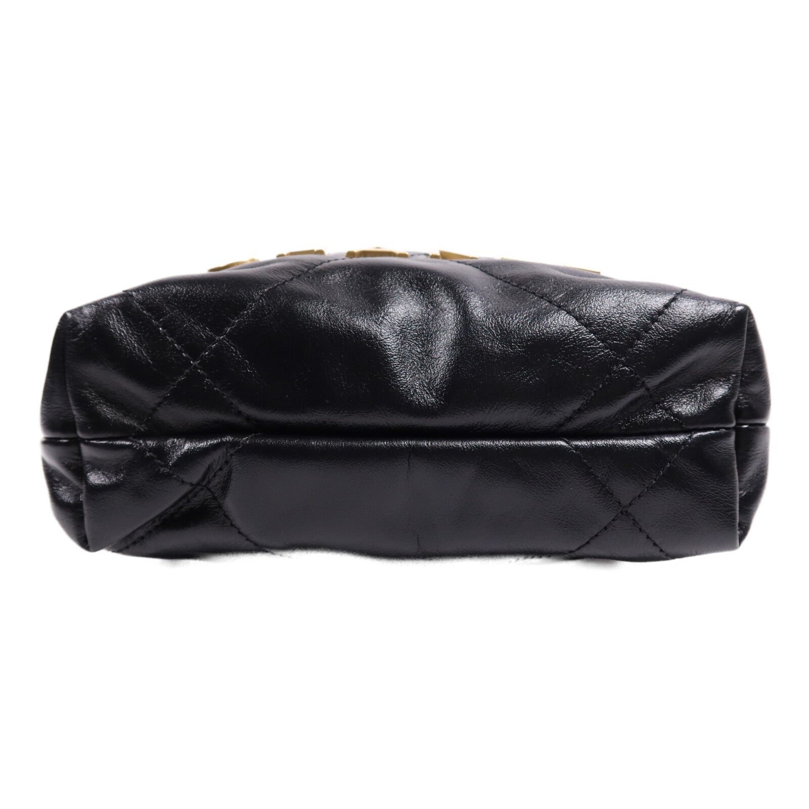 CHANEL 牛皮皮革Chanel 22 Mini金扣鏈帶肩背袋