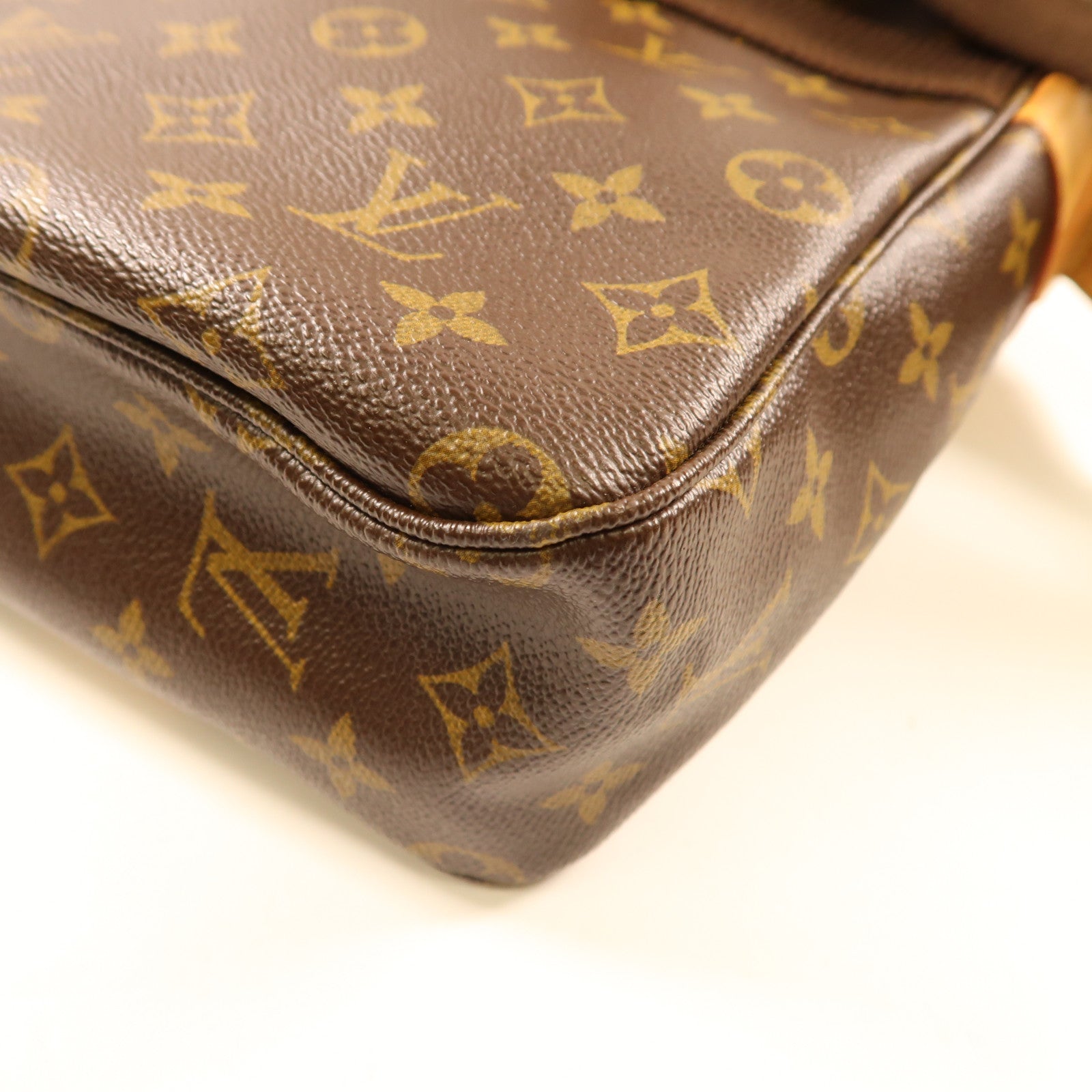 LOUIS VUITTON Monogram Sac Bosphore金扣手挽肩背兩用袋