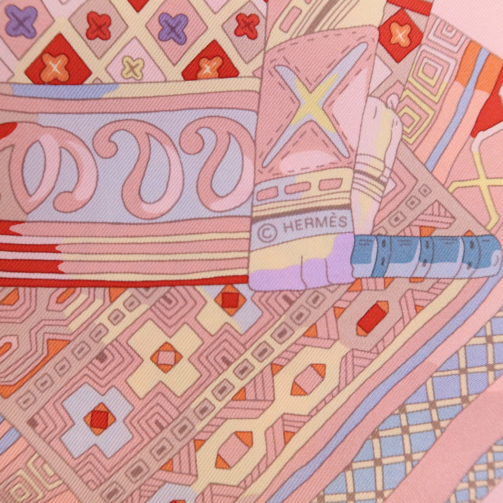 HERMES 【激減優惠】絲質Scarf 90x90絲巾