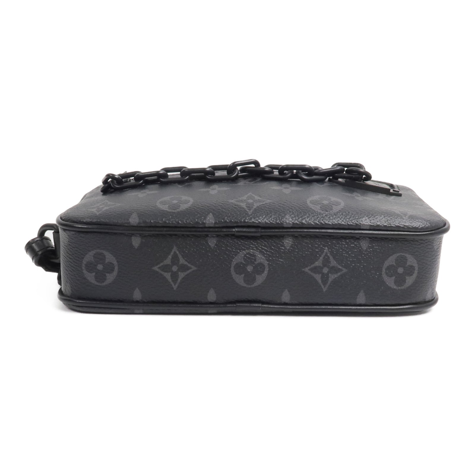 LOUIS VUITTON Monogram Eclipse Pochette Volga手拿包