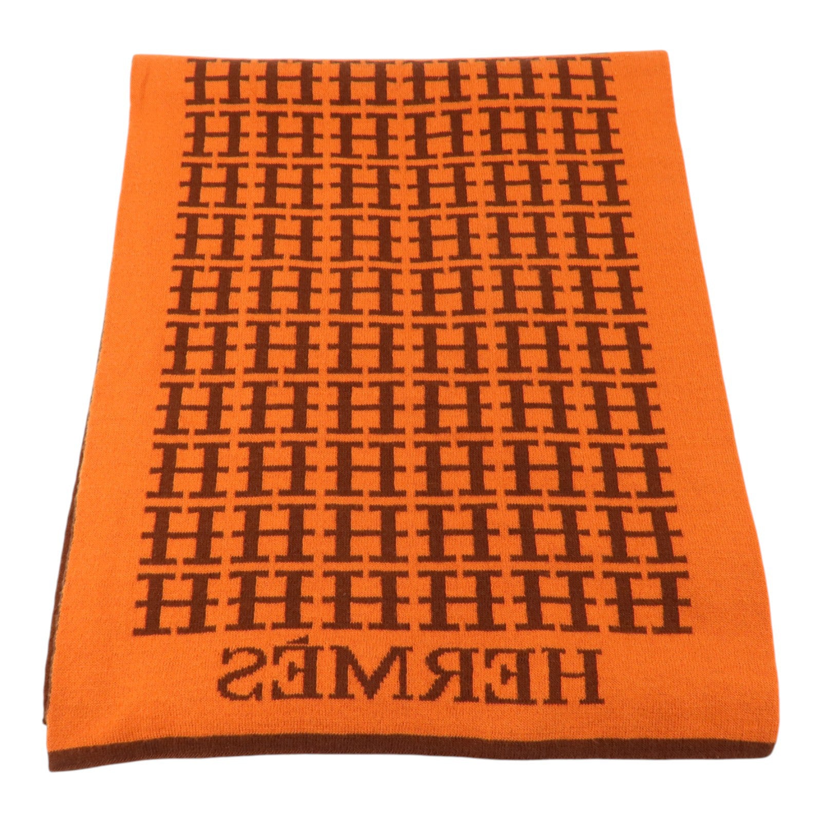 HERMES 羊毛Scarf 180x32cm圍巾