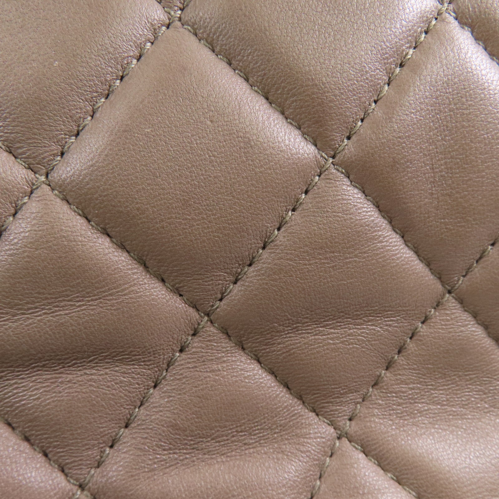 CHANEL 牛皮皮革Chain Shoulder銀扣鏈帶肩背袋