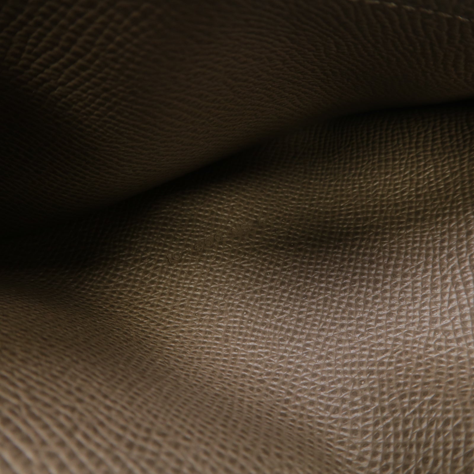 HERMES Epsom皮革Bearn Wallet金扣長錢包灰色