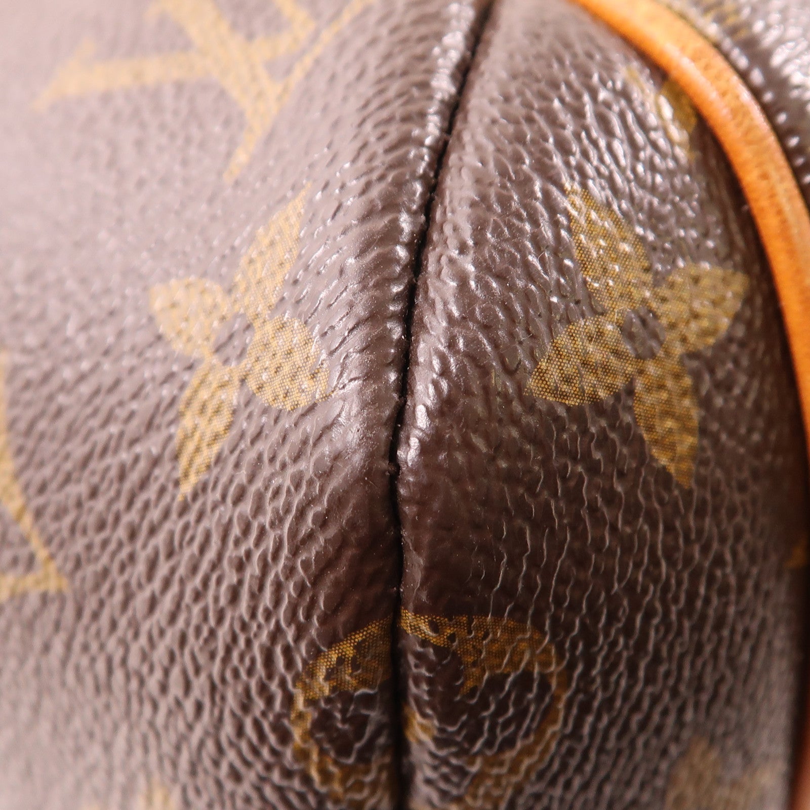 LOUIS VUITTON Monogram Totally MM金扣肩背袋棕色