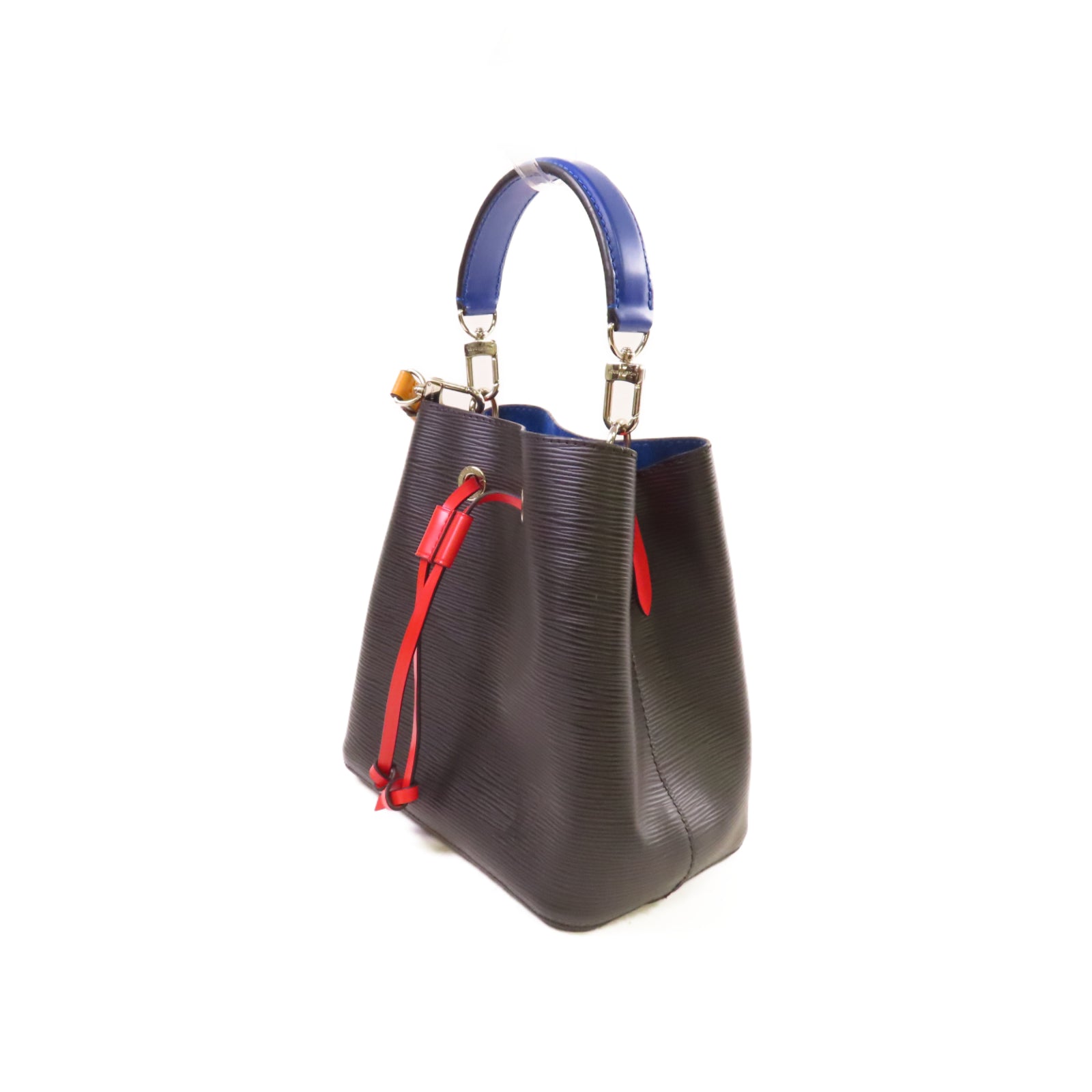 LOUIS VUITTON Epi NeoNoe BB 2Way Shoulder Bag銀扣手挽肩背兩用袋黑色/紅色/黃色/藍色