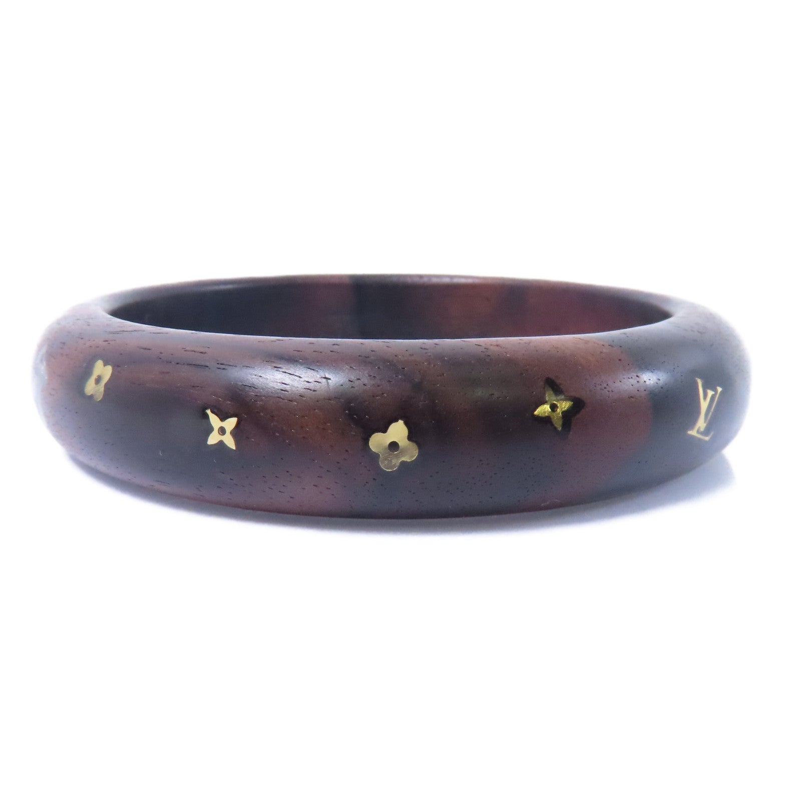 LOUIS VUITTON 木質Sylvanian Bangle/Bracelet手鐲深啡色