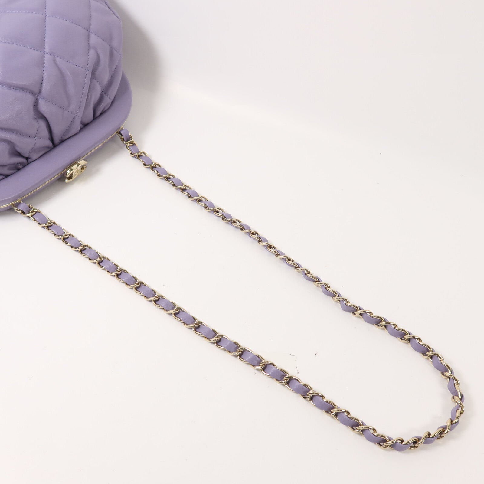 CHANEL 羊皮皮革Chain Shoulder鏈帶肩背袋