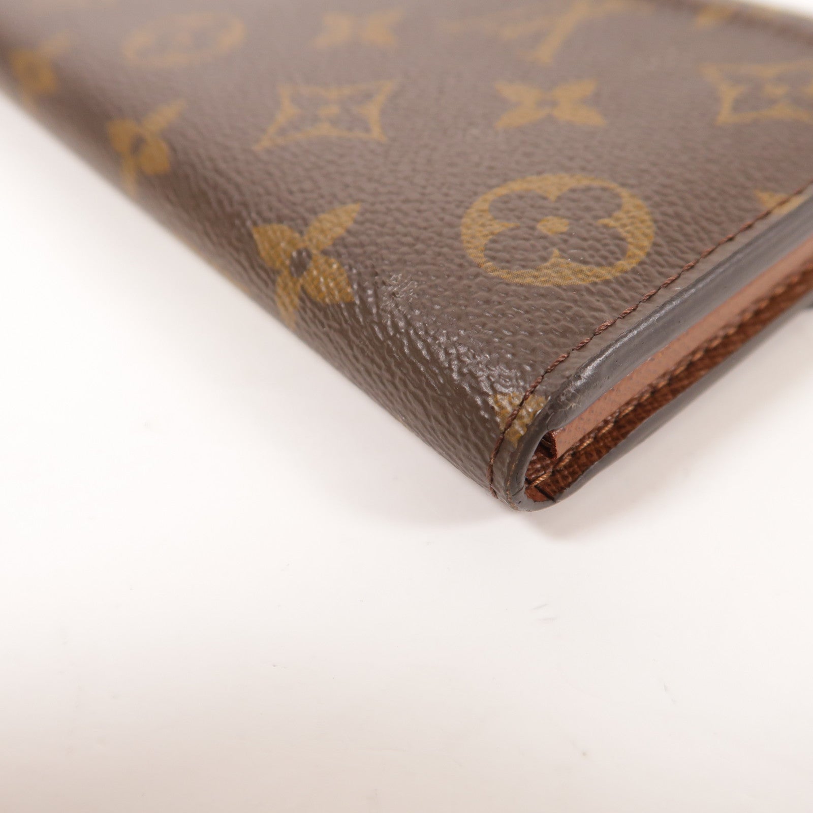 LOUIS VUITTON Monogram Long Wallet金扣長錢包