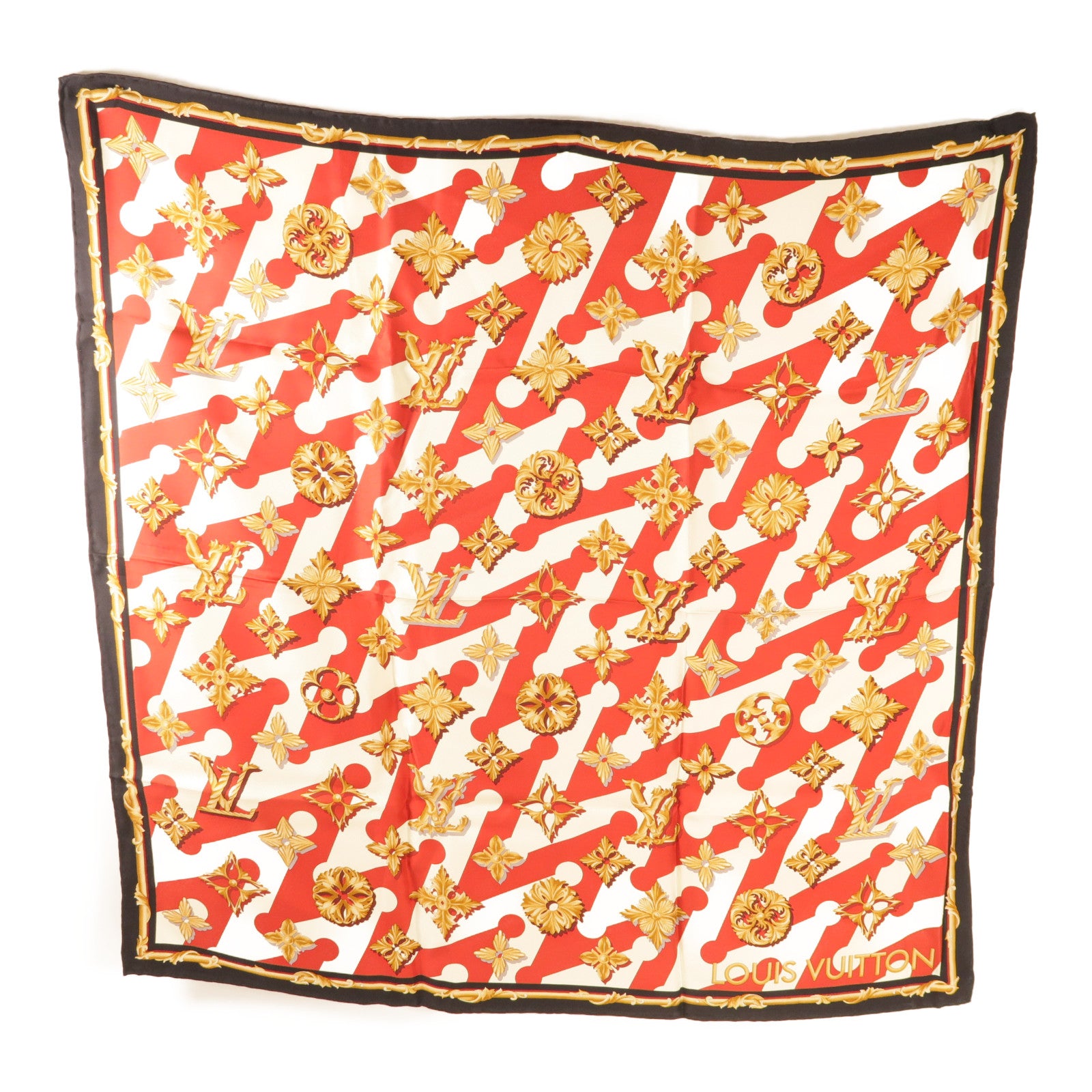 LOUIS VUITTON 絲質Scarf絲巾
