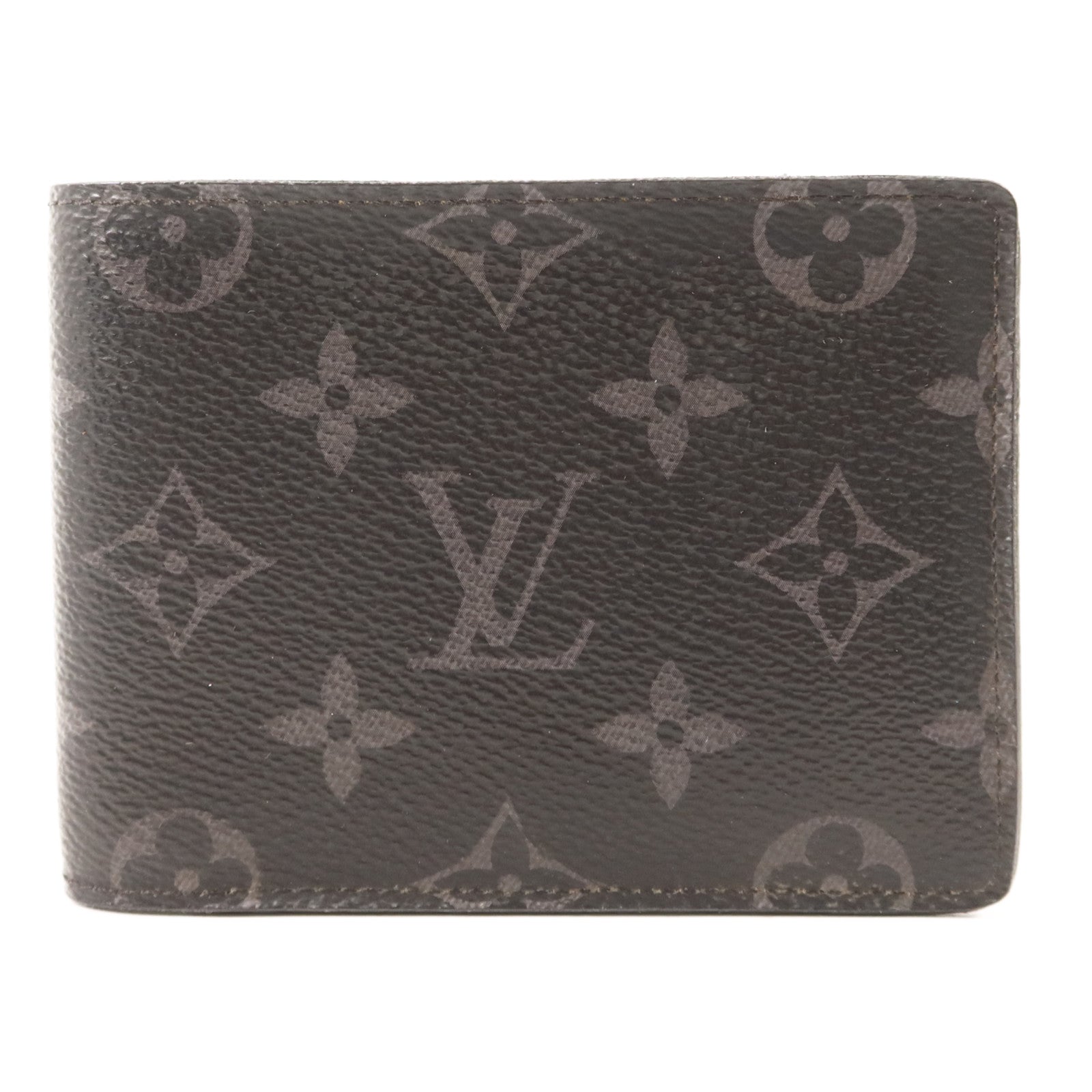 LOUIS VUITTON Monogram Eclipse Multiple Wallet錢包