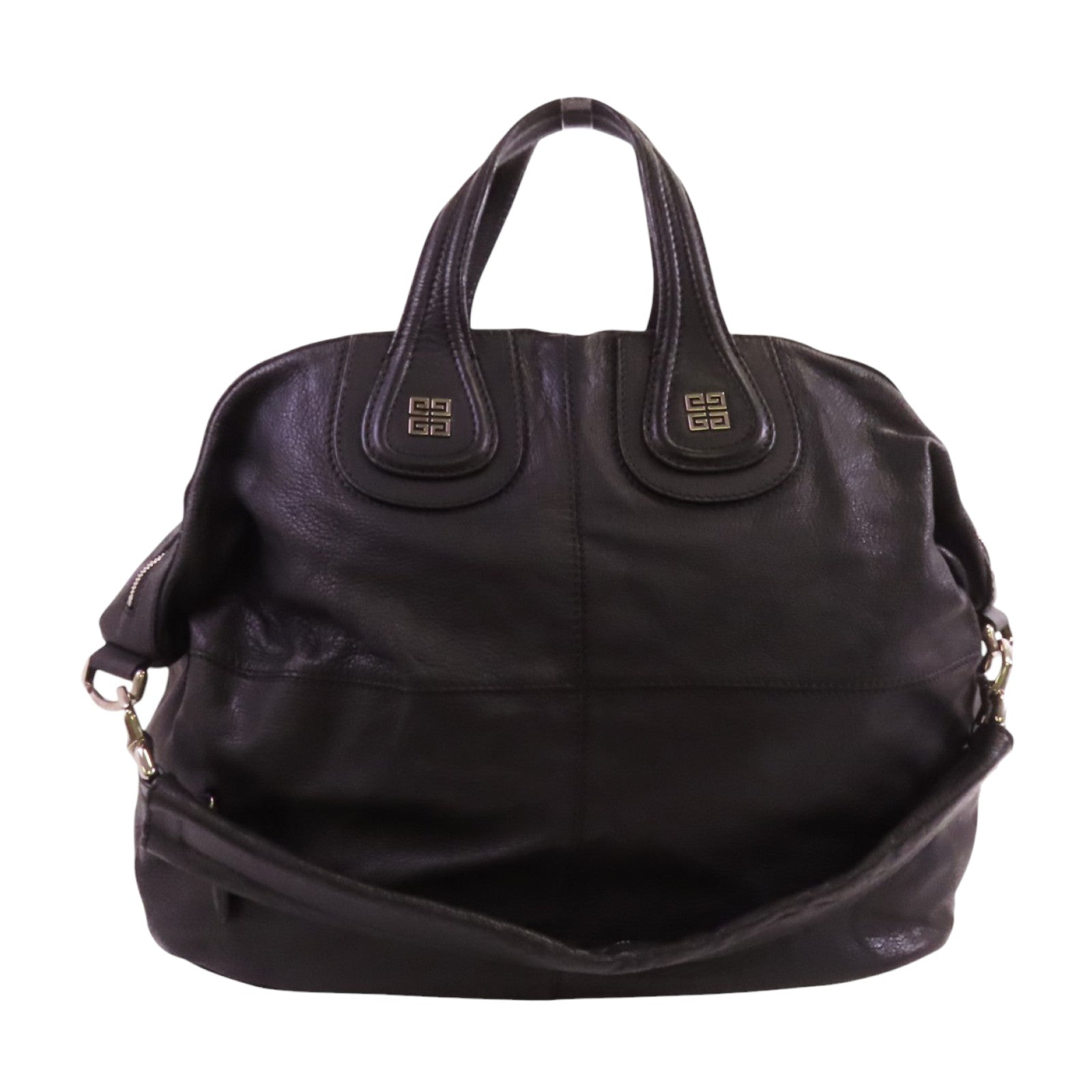 GIVENCHY 牛皮皮革Nightingale金扣手挽肩背兩用袋